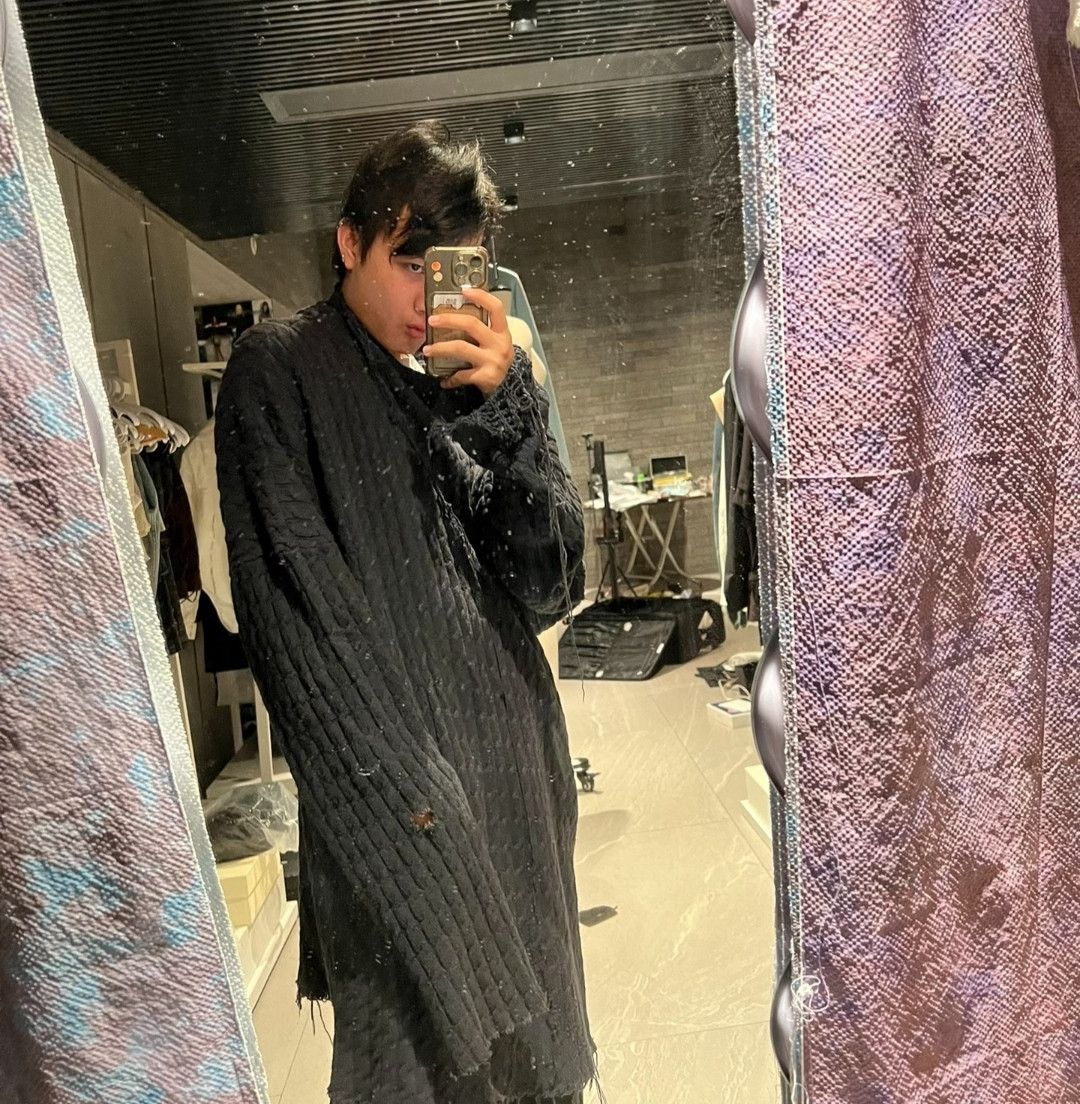 Raf Simons raf simons 02aw raf show model huge sweater Size US M / EU 48-50 / 2 - 7 Thumbnail