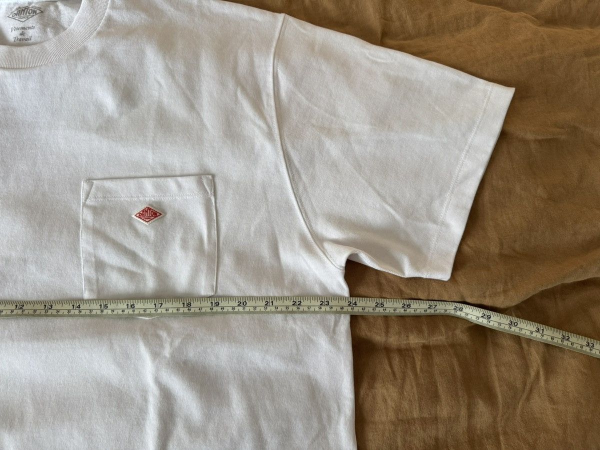Danton Danton White T-Shirt Basics Size US XL / EU 56 / 4 - 5 Thumbnail