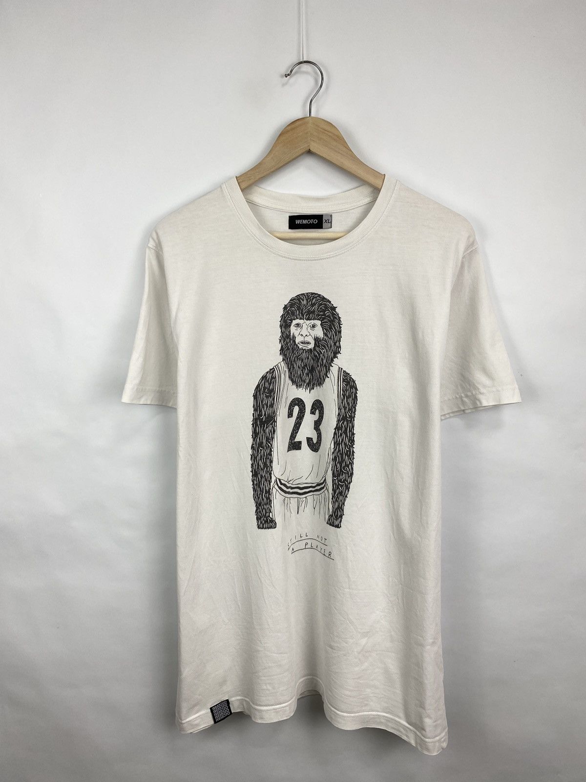 Wemoto 🛹 Y2K Wemoto Skateboarding T-Shirt Still Not A Player Rare Size US XL / EU 56 / 4 - 3 Thumbnail