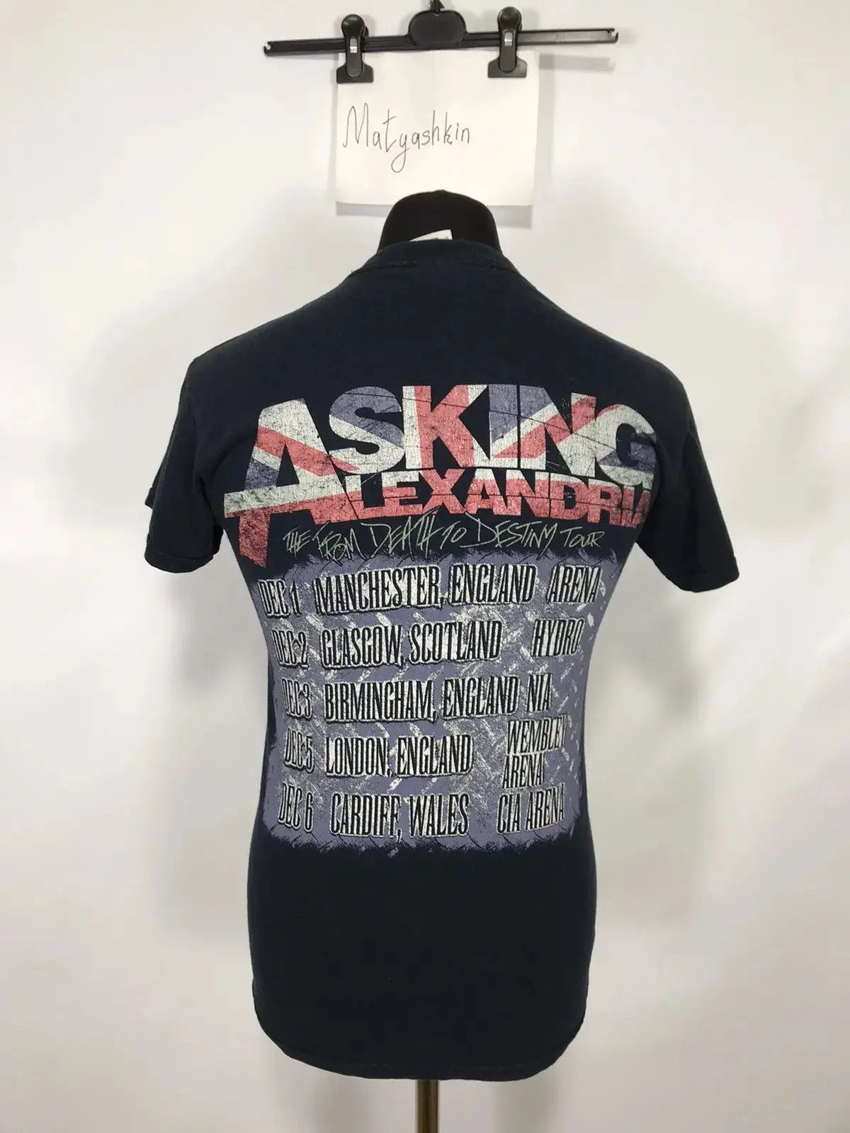 Band Tees Asking Alexandra tour t-shirt size S Size US S / EU 44-46 / 1 - 3 Thumbnail