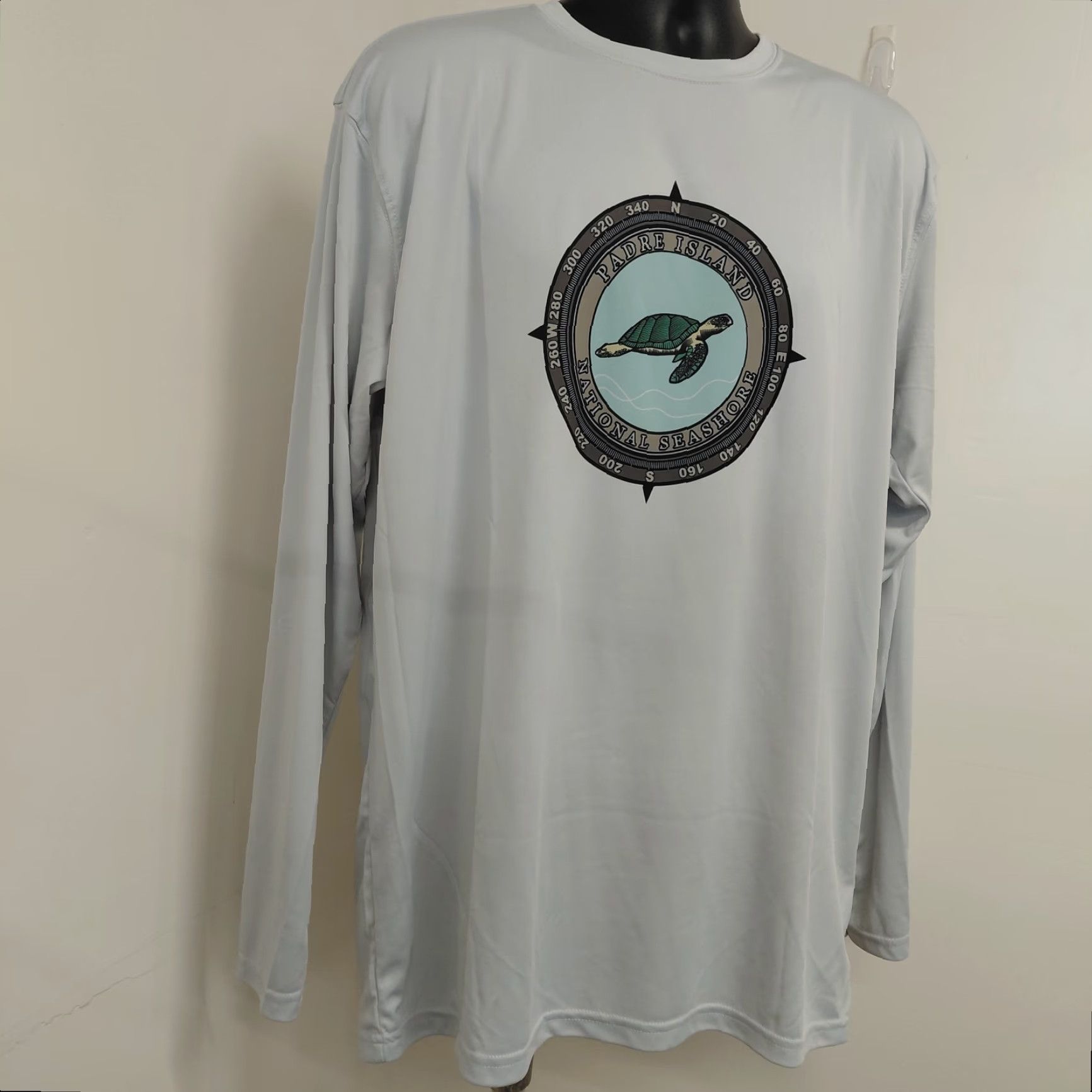Vintage Padre Island Fishing Shirt Mens XXL Ivory Turtle Performance Long Sleeve PDF? Wait no. Size US XXL / EU 58 / 5 - 3 Thumbnail