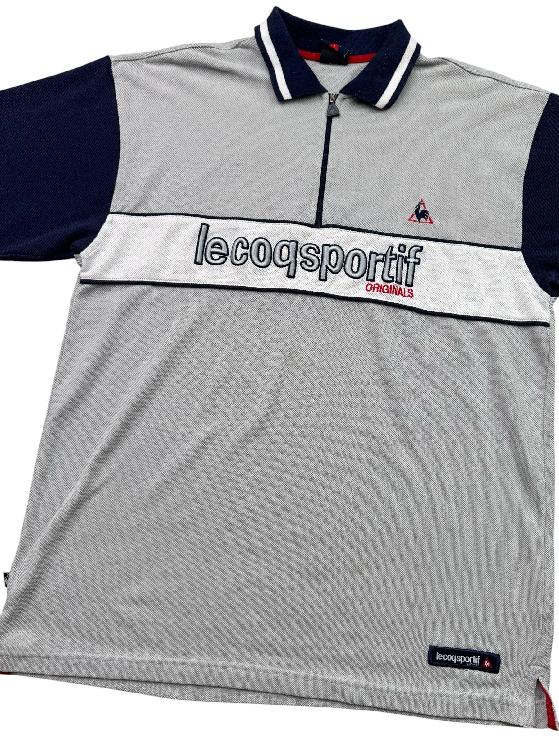 Le Coq Sportif Le Coq Sportif Vintage Polo T-Shirt W186(D10) Size US L / EU 52-54 / 3 - 2 Thumbnail