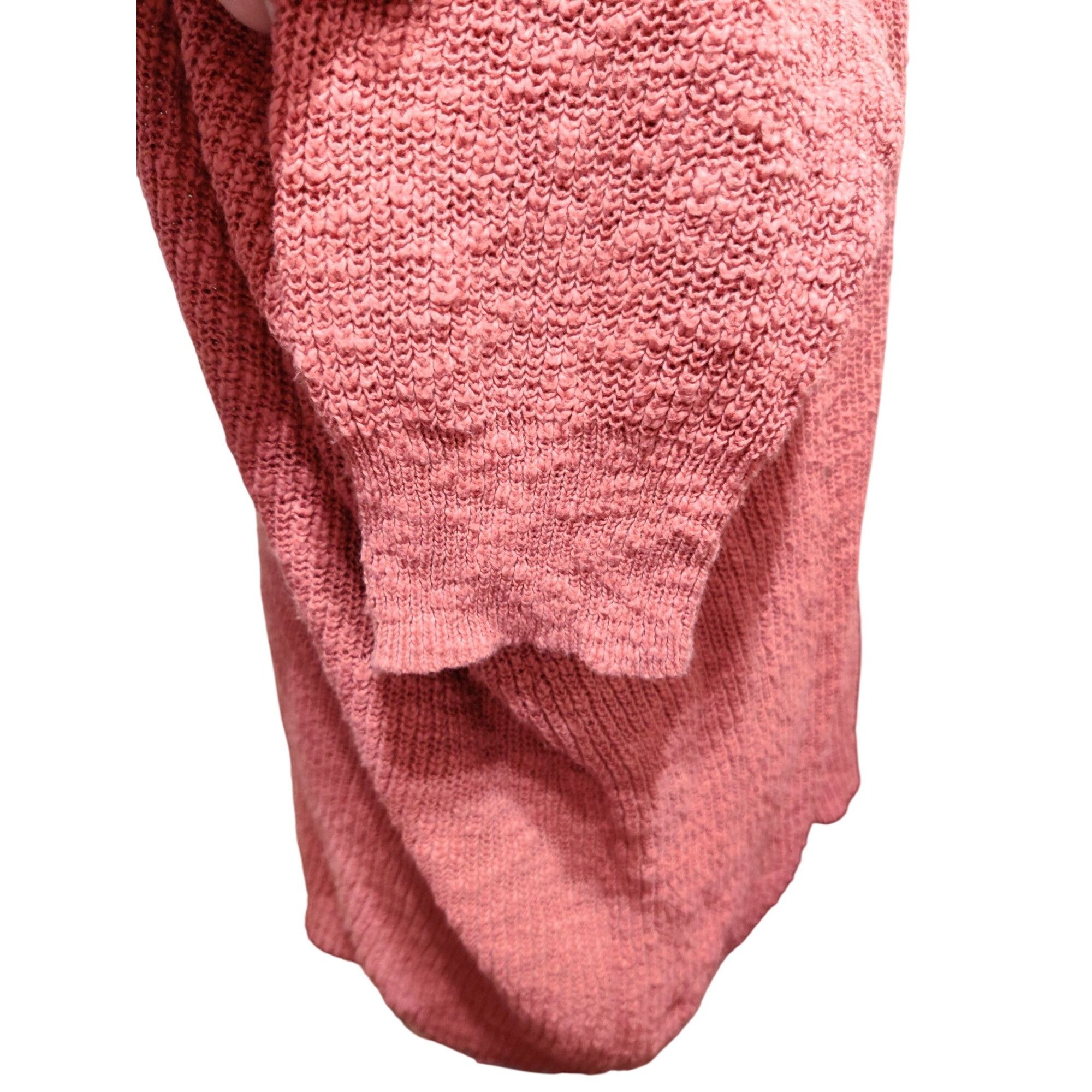 Sonoma SONOMA 3X Plus Size Pink Cotton Knit Sweater V Neck Lightwei Size 3XL / US 20-22 - 7 Thumbnail
