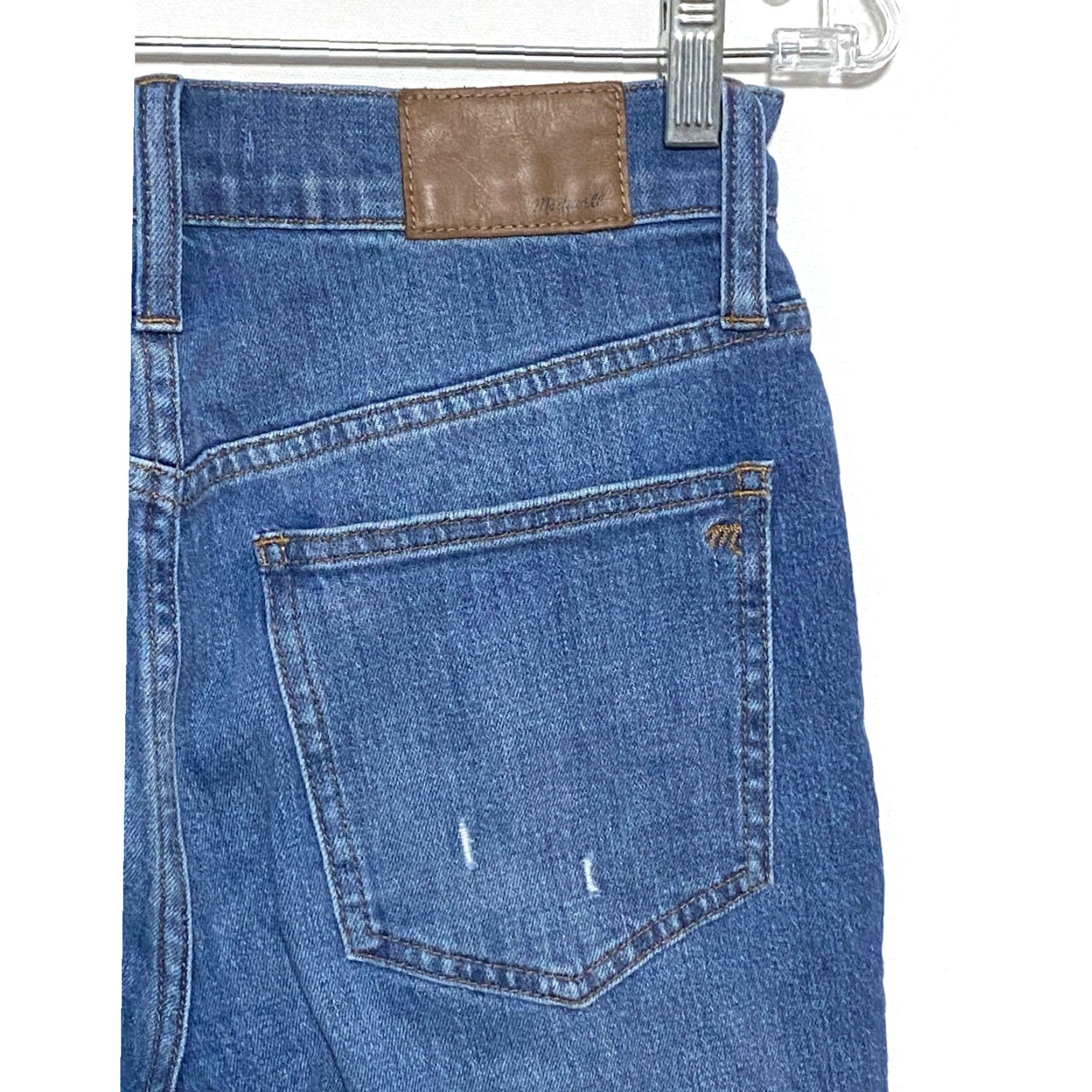 Madewell VINTAGE Madewell The Perfect Cropped Jeans 26 Raw Hem Stretch Capsule Y2K Jeans Womens Size 27" / US 4 / IT 40 - 5 Thumbnail