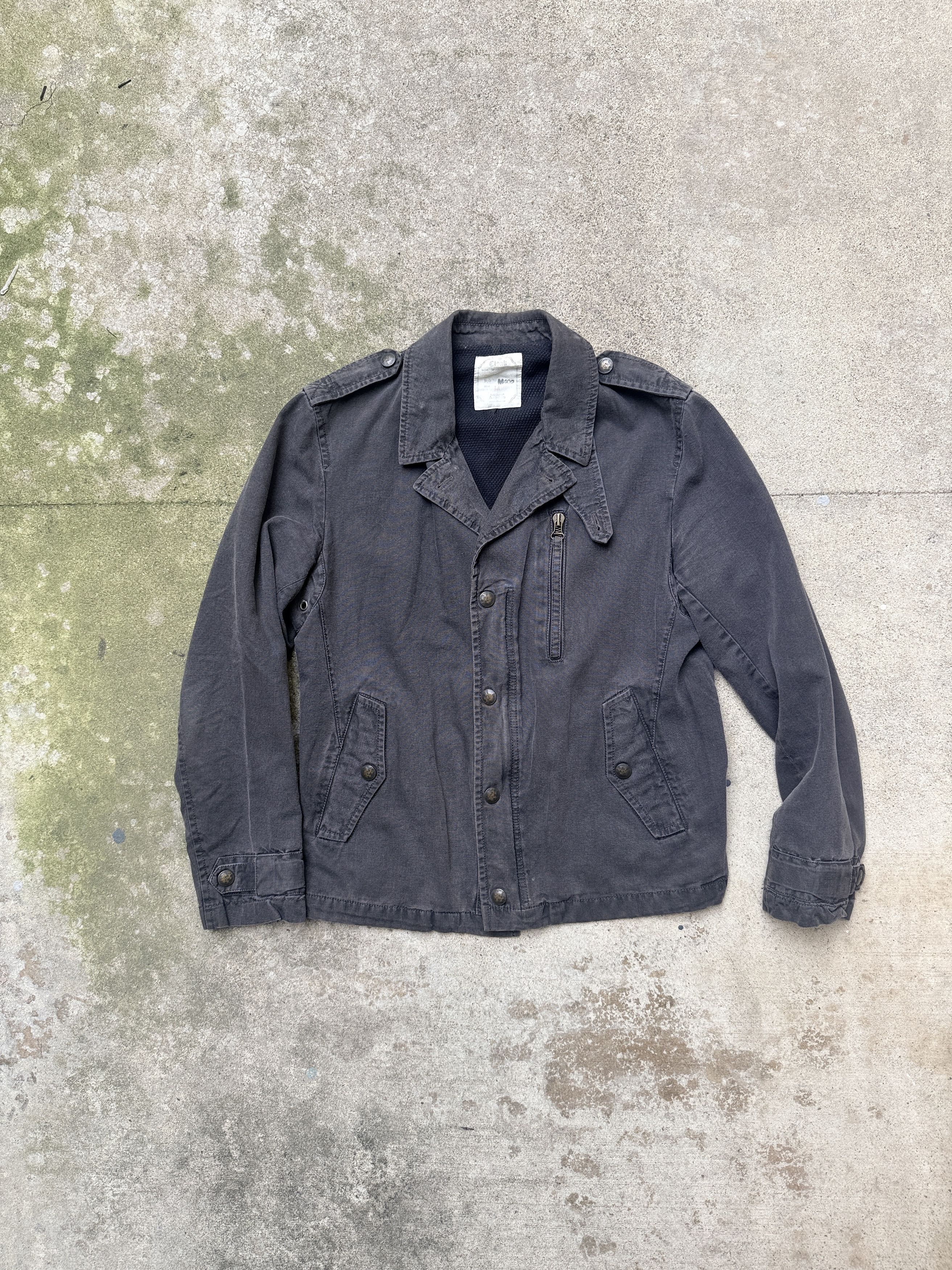 cloak cropped military workwear jacket alexandre plokhov m