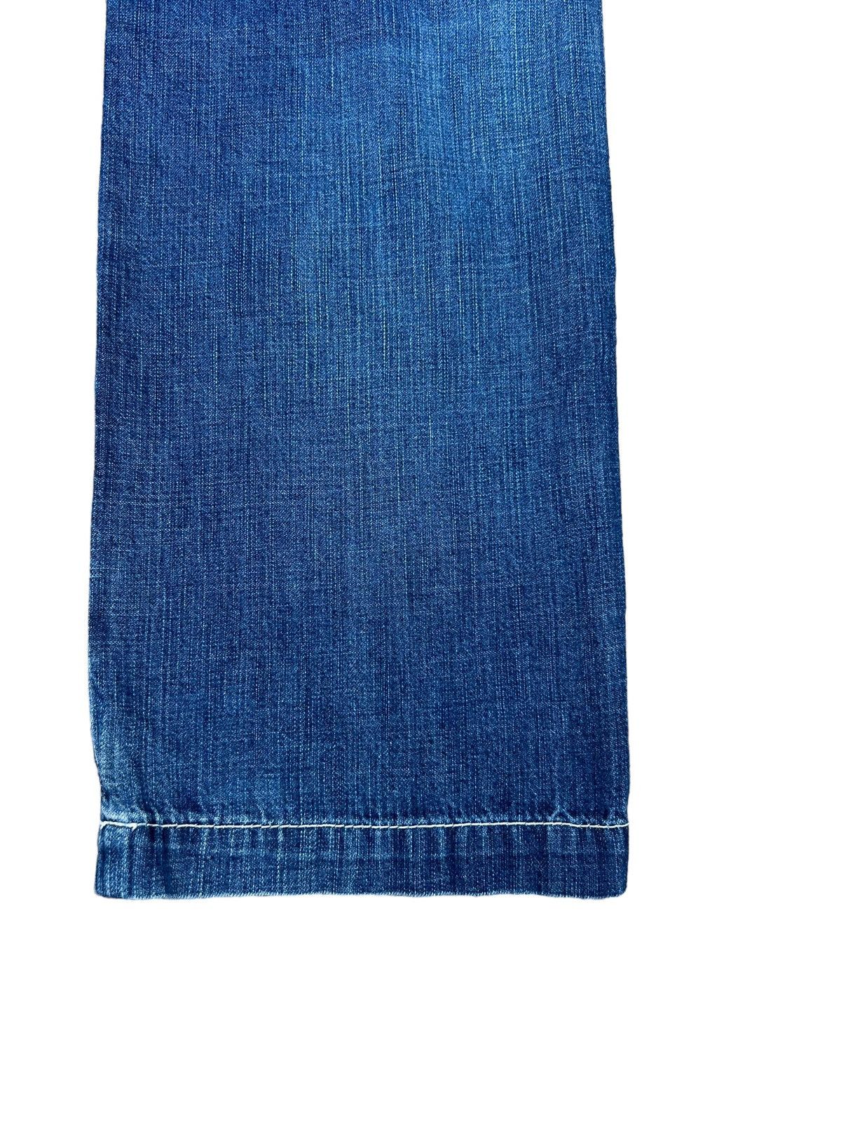 Comme des Garcons Homme Vintage CDGH Distress Fade Blue Denim Military Work Pant Size US 29 - 18 Thumbnail