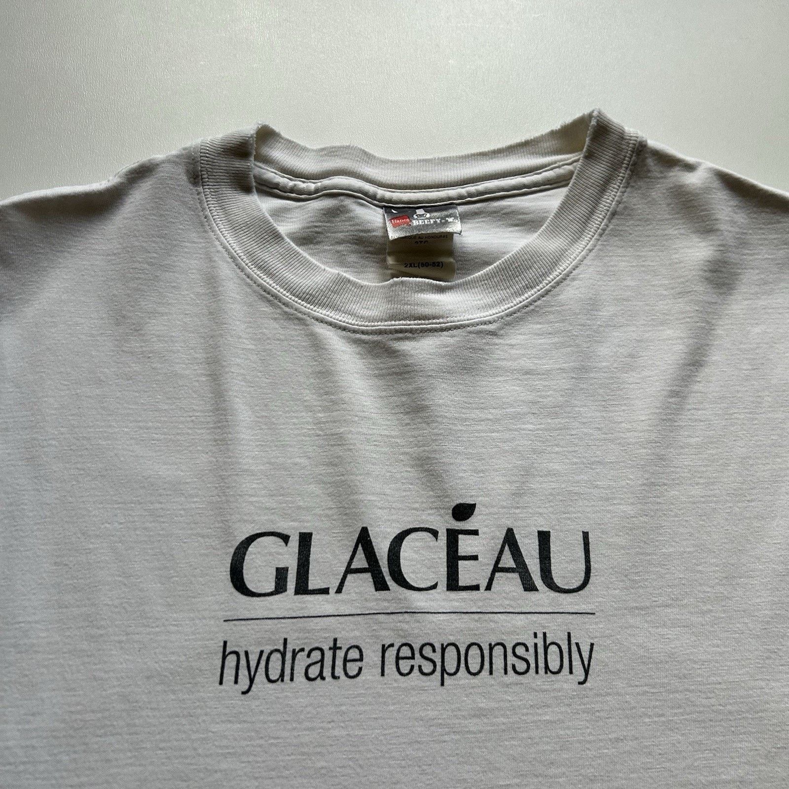 Gildan Vintage Y2K Glaceau Vitamin Water Promo T Shirt 2XL White Size US XXL / EU 58 / 5 - 2 Thumbnail