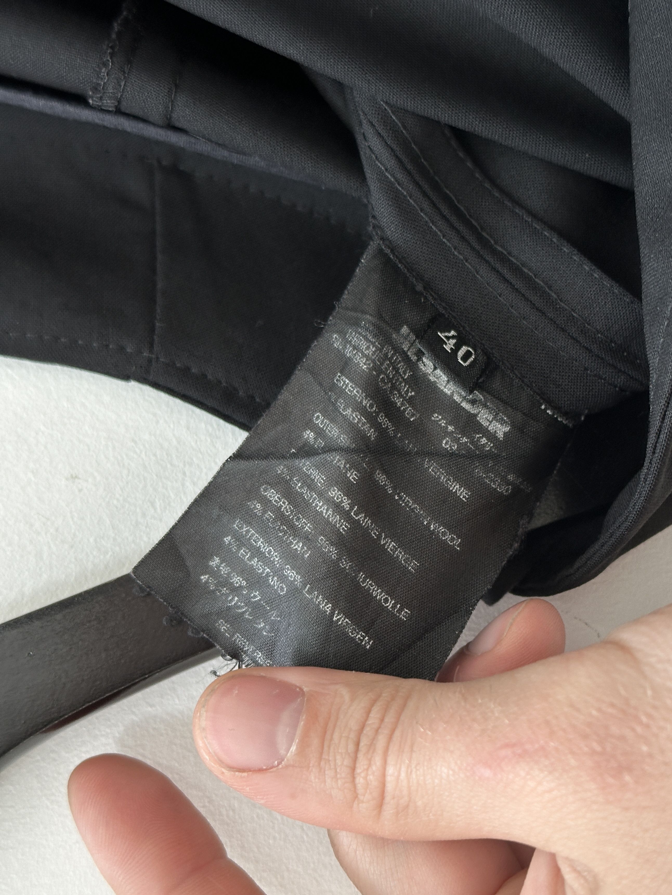 Jil Sander Jil Sander Midi Black Skirt Size 27" / US 4 / IT 40 - 6 Thumbnail