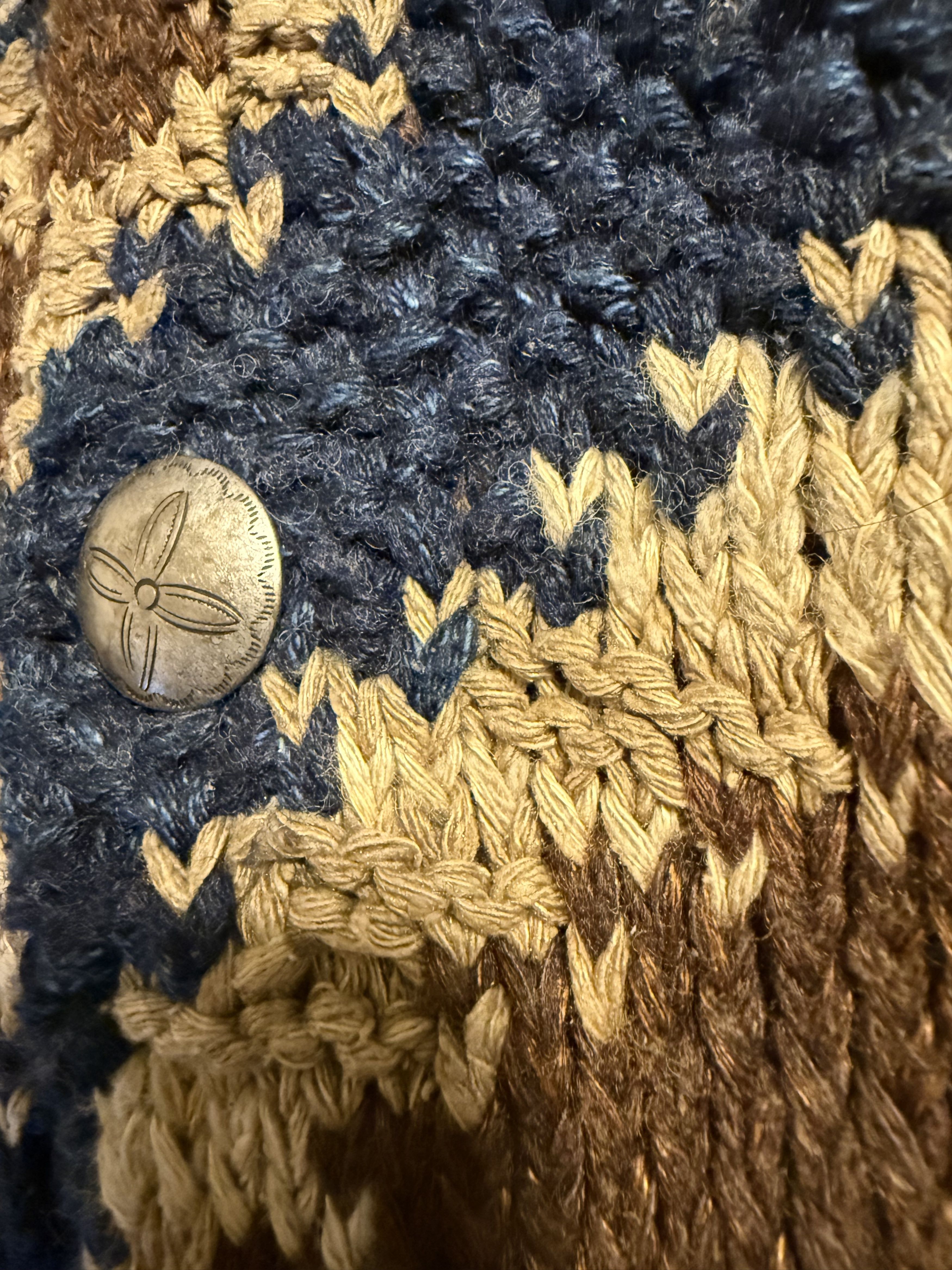 RRL Ralph Lauren RRL Hand Knit Ranch Cardigan Size L / US 10 / IT 46 - 4 Thumbnail