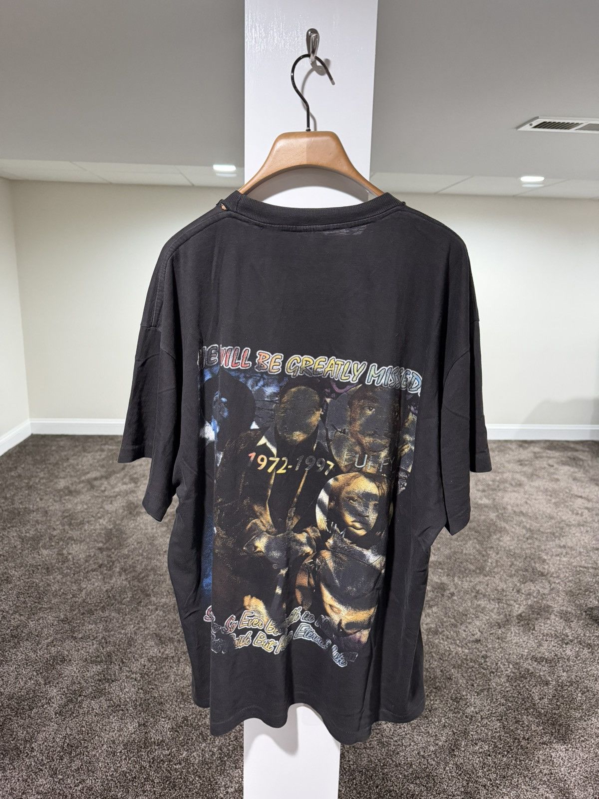 Vintage Vintage Biggie Smalls Notorious BIG Life After Death Rap Tee Size US XXL / EU 58 / 5 - 17 Thumbnail