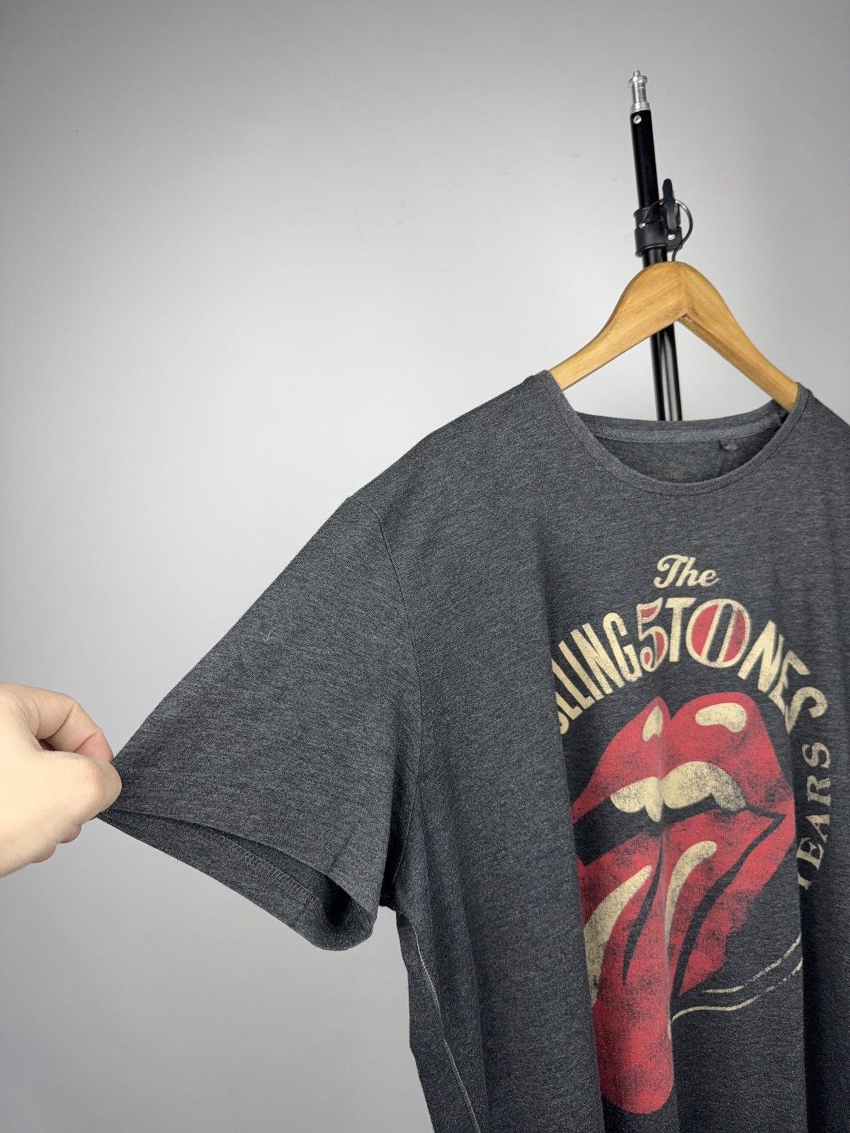 The Rolling Stones Vintage 1962–2012 The Rolling Stones 50 Years Rock Band Tee Size US L / EU 52-54 / 3 - 7 Thumbnail