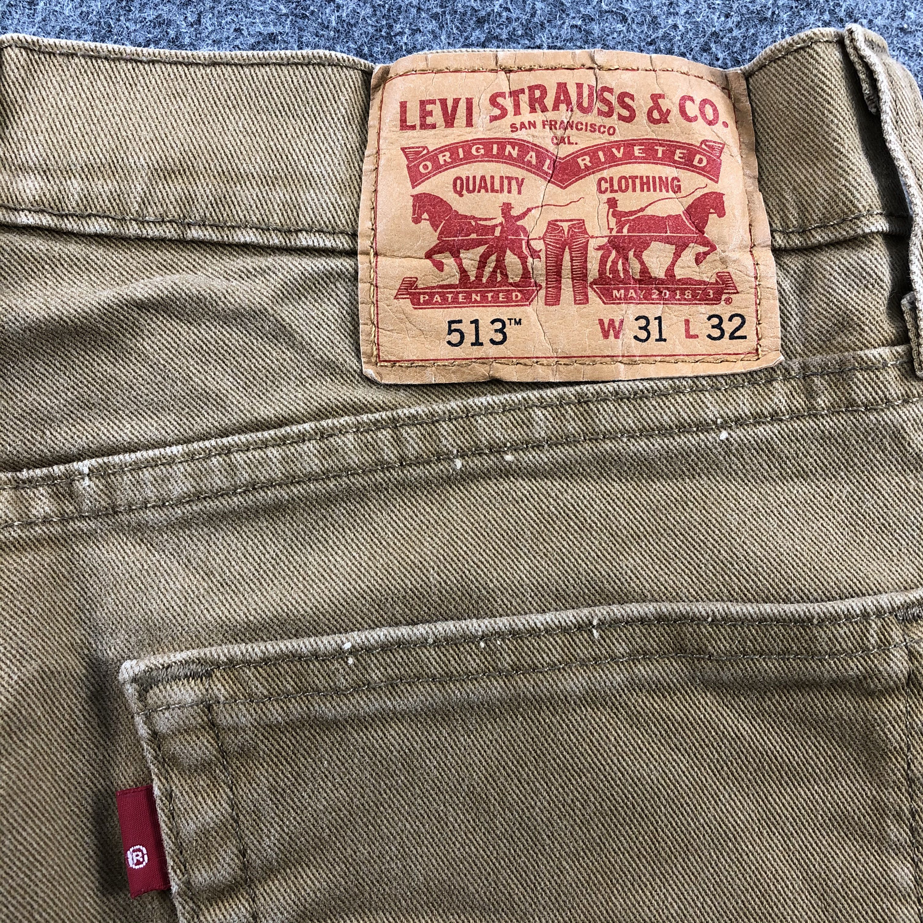 Levi's × Vintage Vintage Levis 513 Jeans-JM1742 Size US 31 - 5 Thumbnail