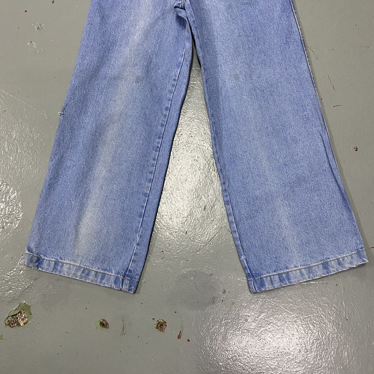 JNCO × Vintage Vintage Solo Baggy Denim Jeans Wide Leg Flare Size US 27 - 7 Thumbnail