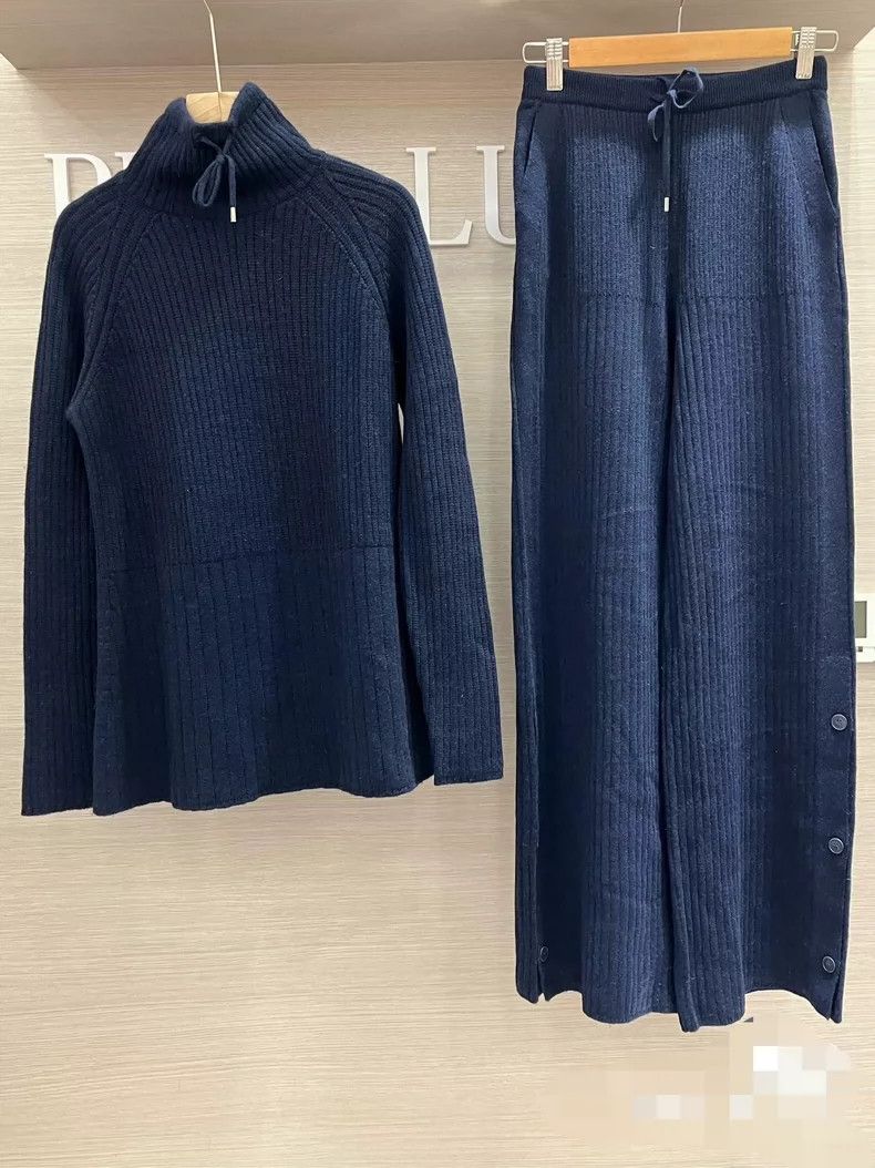 Loro Piana LORO PIANA Drawstring pure cashmere set Size S / US 4 / IT 40 - 1 Thumbnail