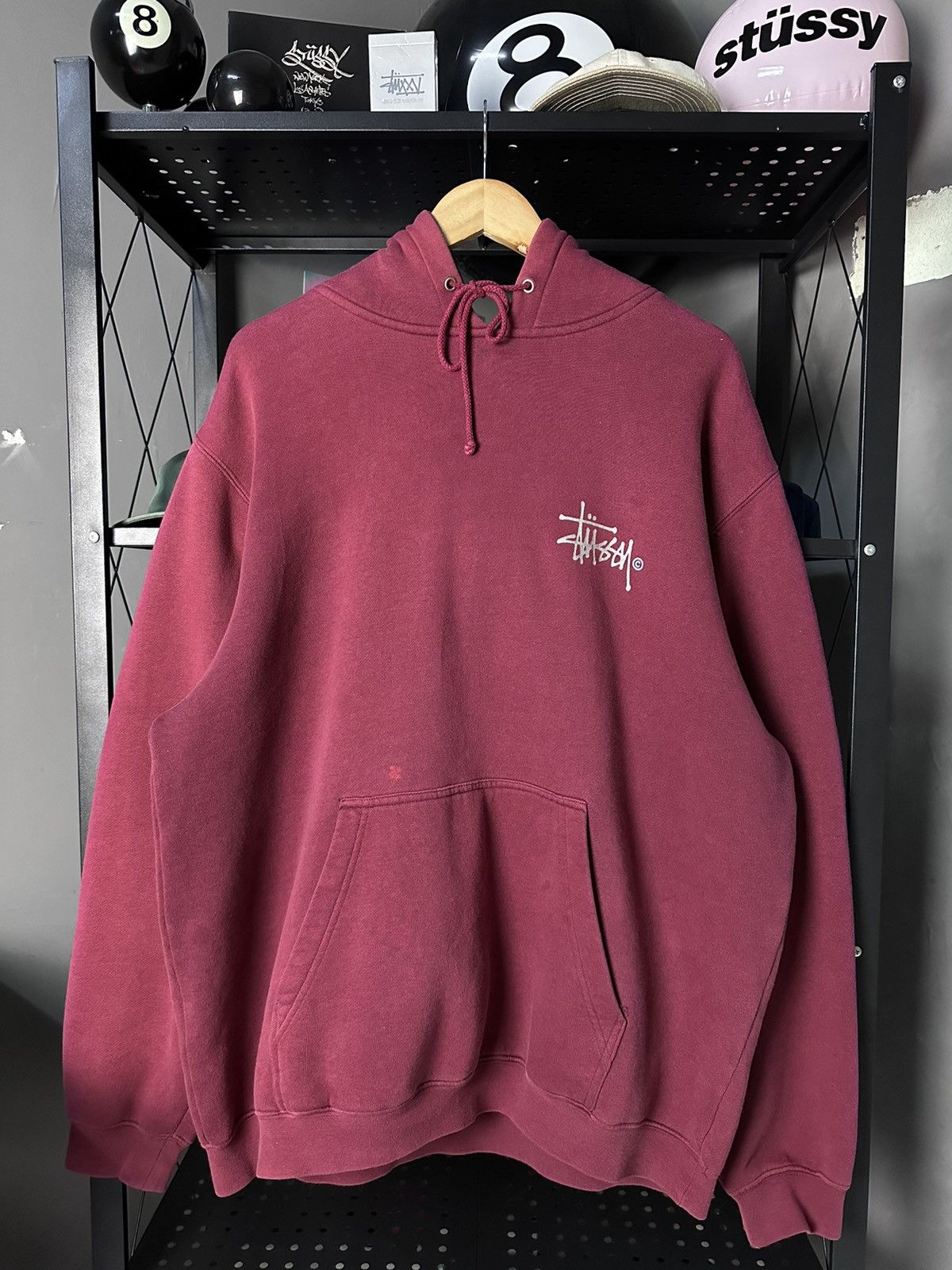 Stussy × Vintage Vintage Stussy Hoodie Size US XL / EU 56 / 4 - 3 Thumbnail