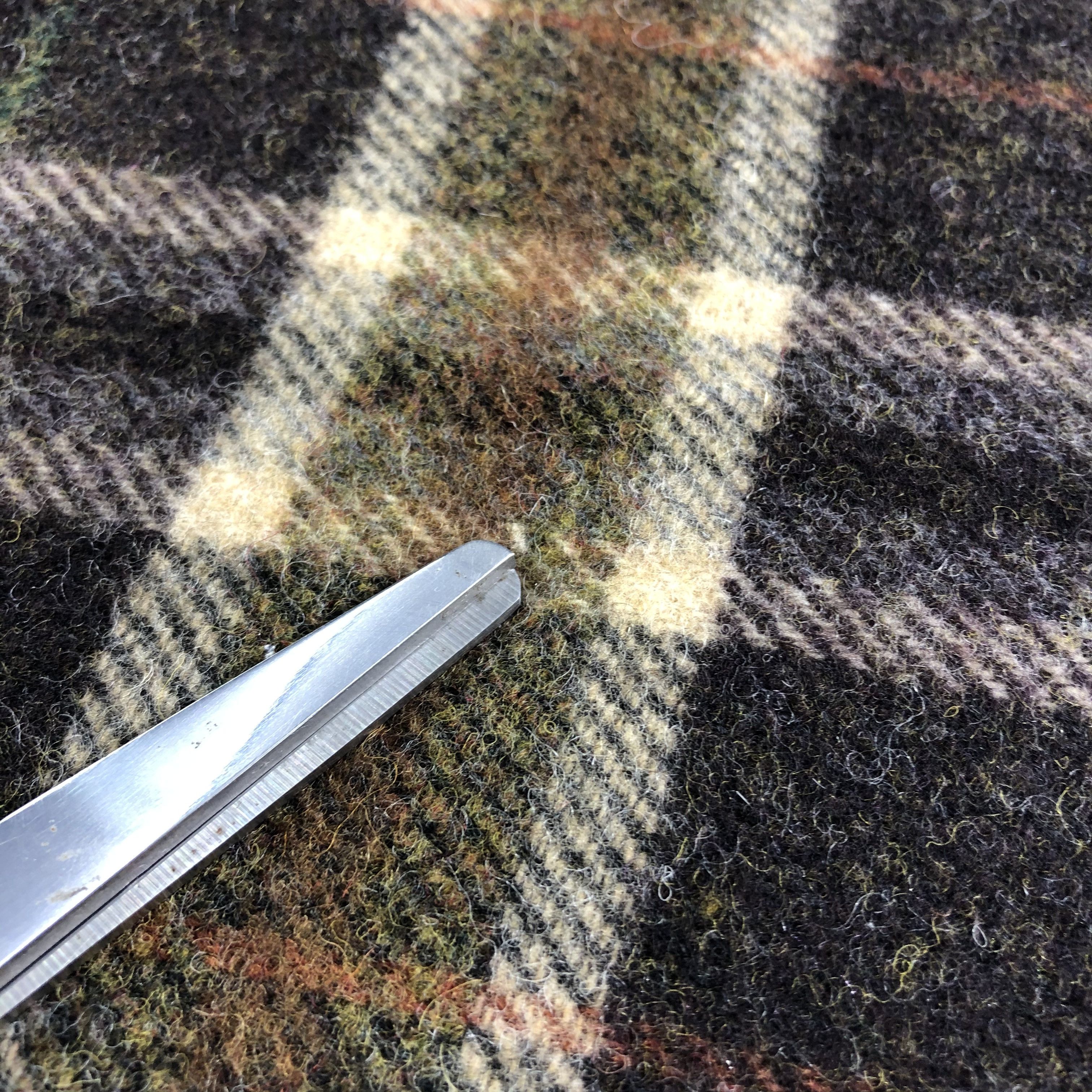 L.L. Bean L.L. Bean Tartan Wool Scarf Muffler Neckwear V2402 Size ONE SIZE - 7 Thumbnail