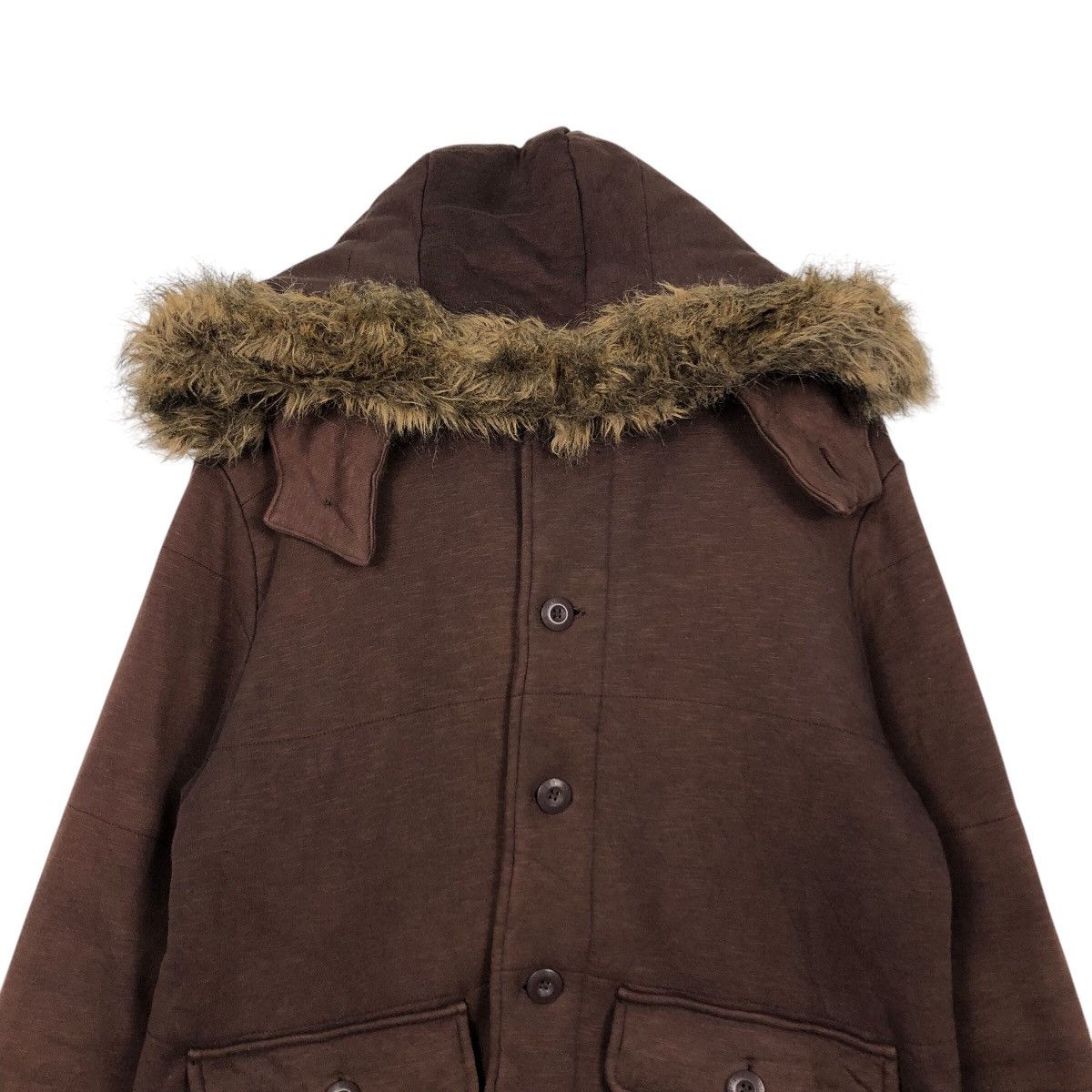 Japanese Brand × Woolrich Woolen Mills 📌Vintage Bomber Jacket Worker Woolrich Fur Hoodie Blanket Size US M / EU 48-50 / 2 - 4 Thumbnail