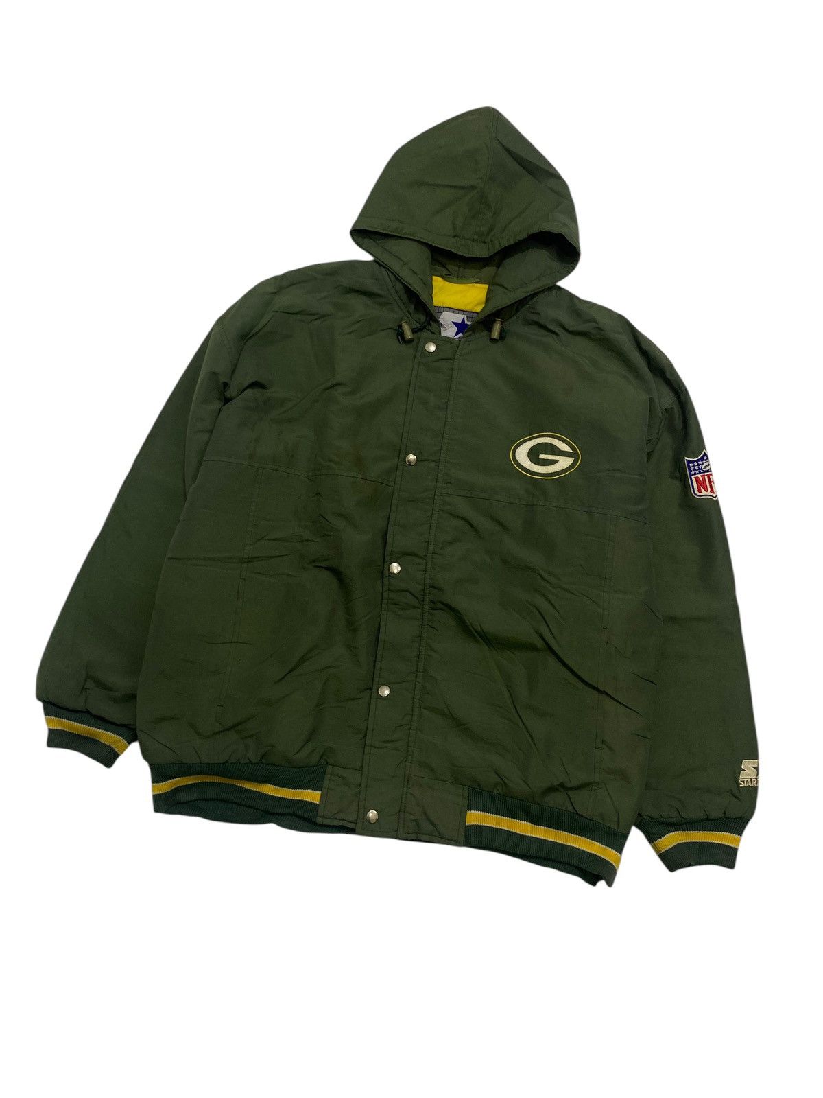 Starter Starter Vintage Packers Jacket Size US L / EU 52-54 / 3 - 2 Thumbnail