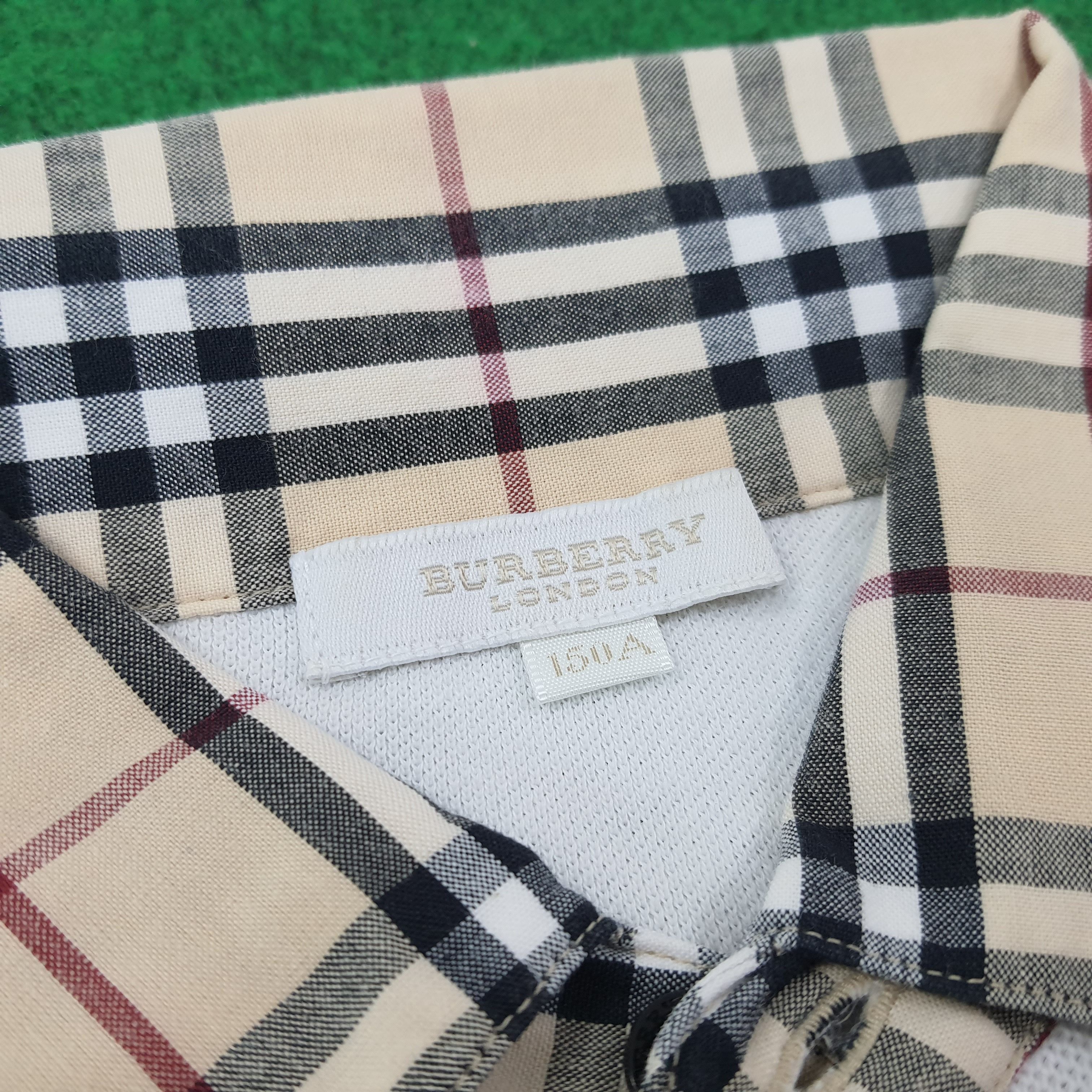 Burberry Vintage Burberry London Nova Check Polo Shirt C249N79 Size M / US 6-8 / IT 42-44 - 4 Thumbnail