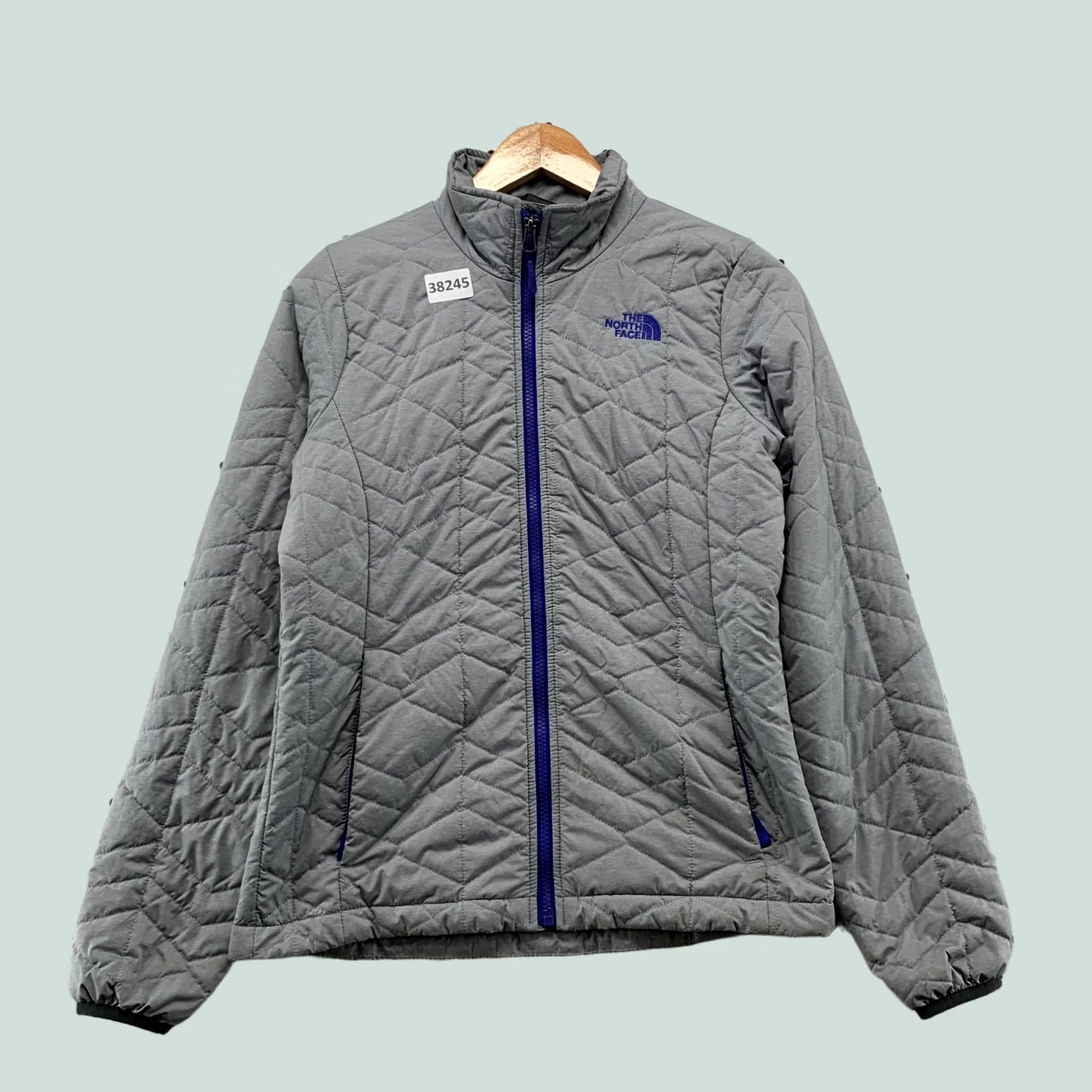 The North Face The North Face Jacket Womens Small Gray Puffer Liner Full Zip Size S / US 4 / IT 40 - 1 Thumbnail