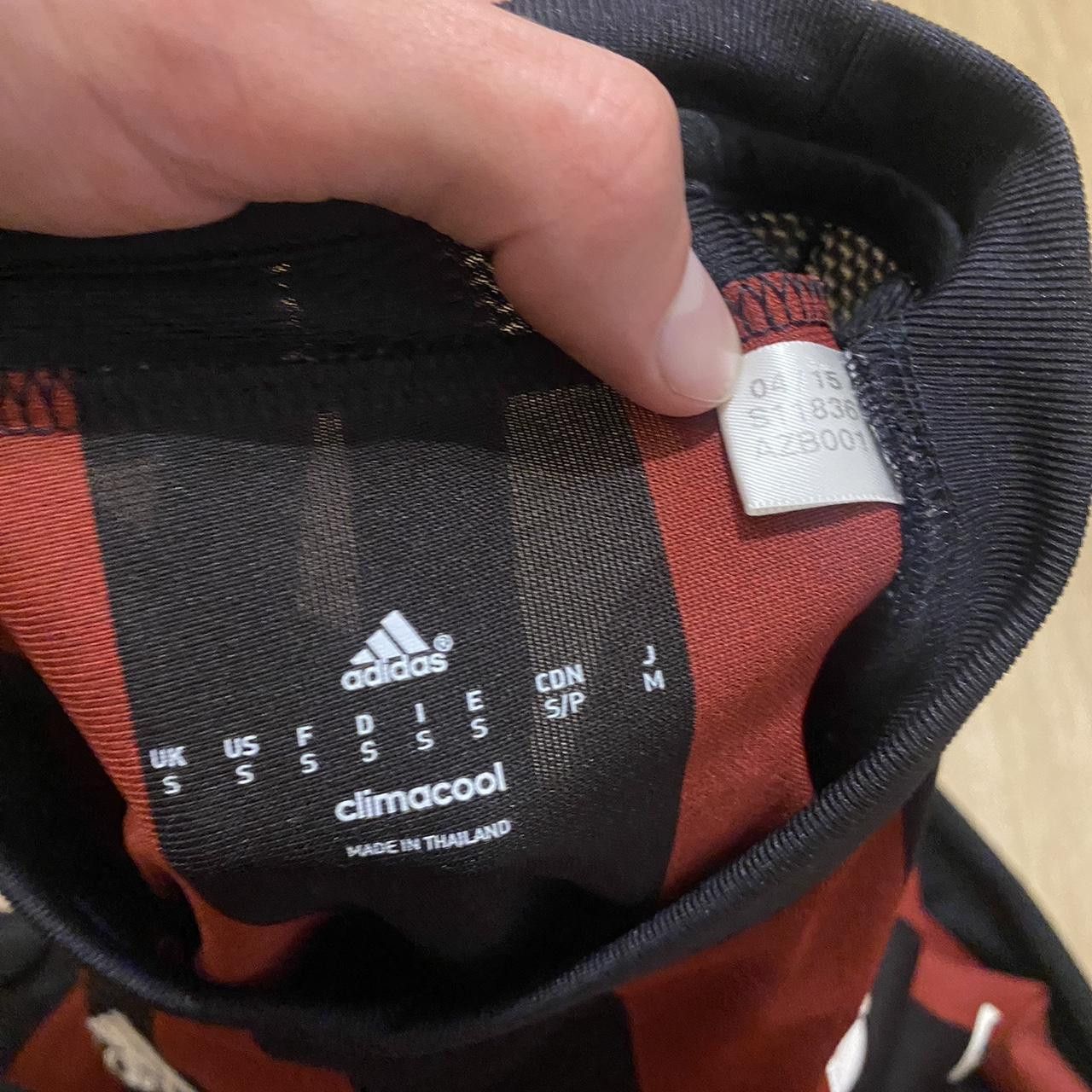 Adidas 2015-16 Ac Milan Adidas Home Football Shirt Size US S / EU 44-46 / 1 - 4 Thumbnail