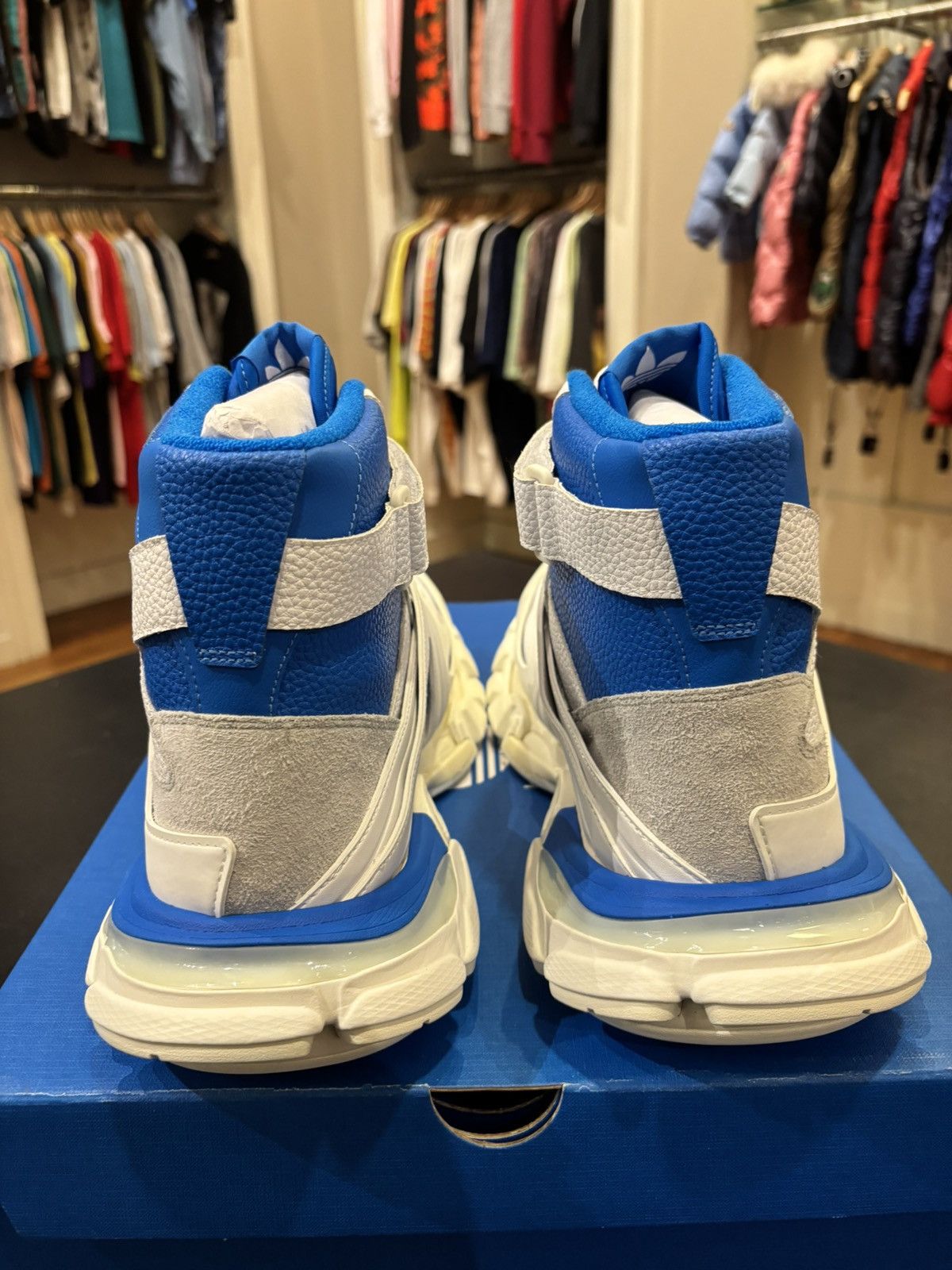Adidas × Balenciaga Balenciaga X Adidas Track Forum Sneaker Size US 14 / EU 47 - 3 Thumbnail