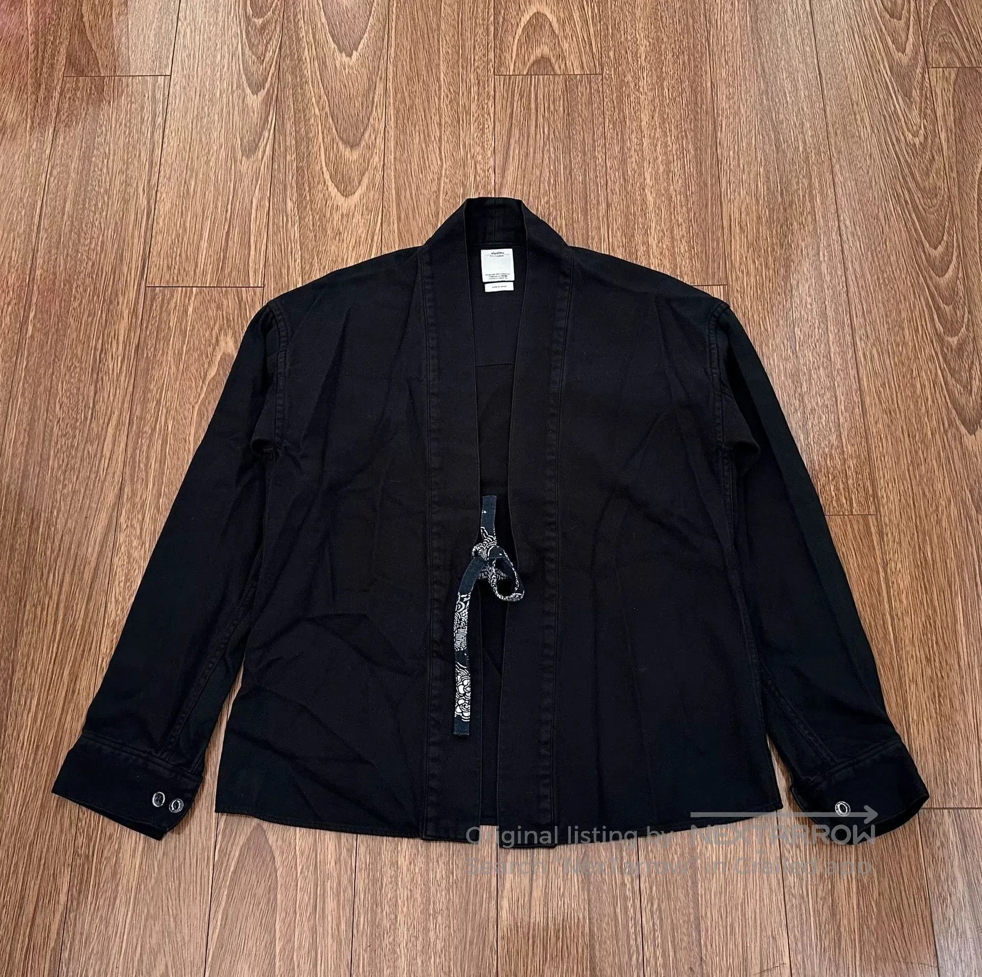visvim indigo overdye shirt.