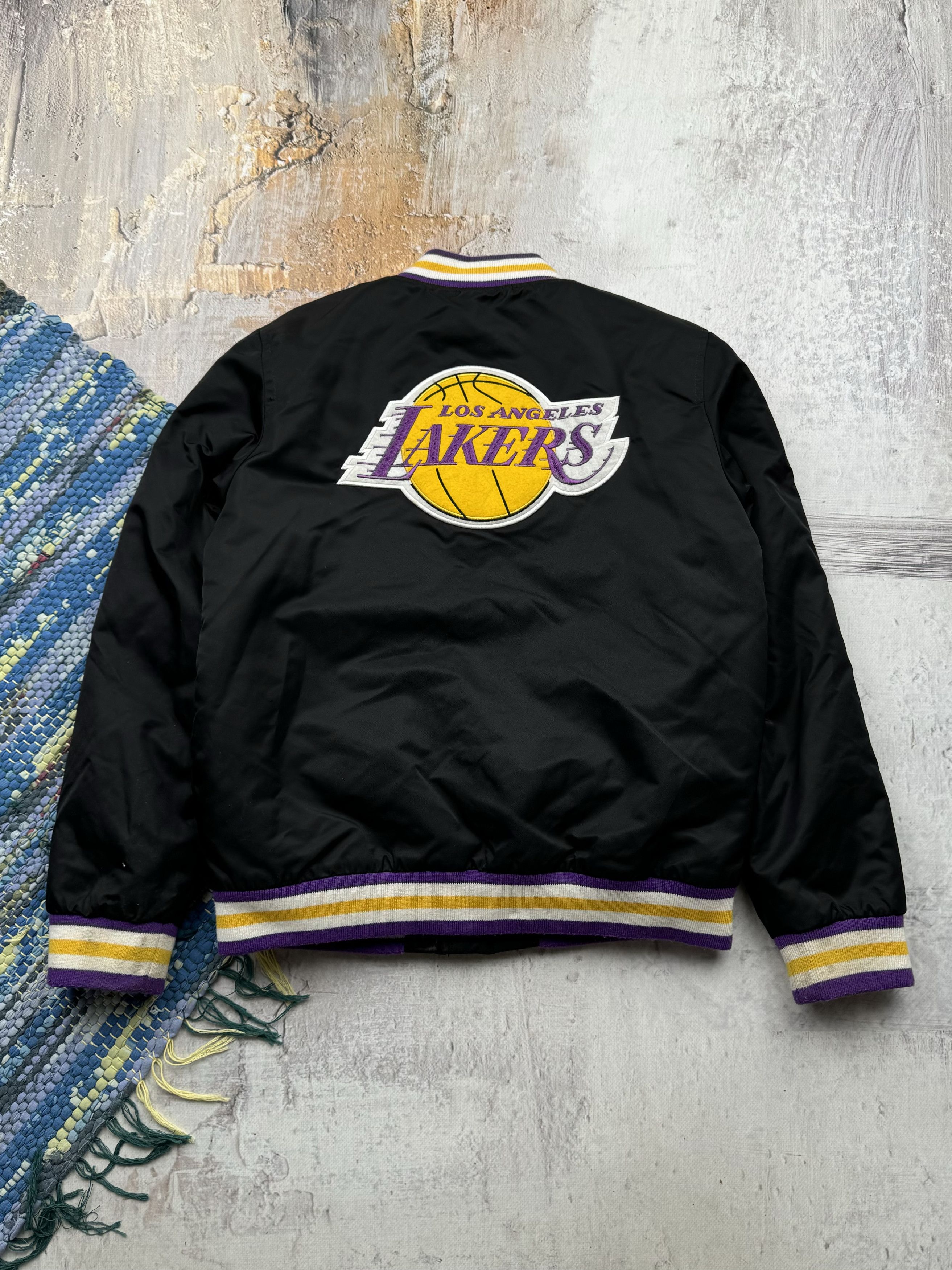 NBA NBA Vintage Bomber Jacket (123) Size S / US 4 / IT 40 - 12 Thumbnail