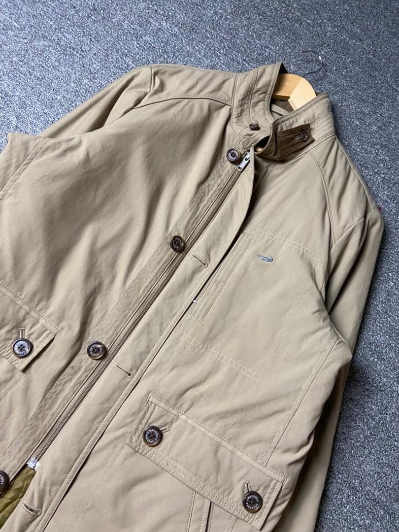Japanese Brand Vintage Crocodile Button & Zip Casual Jacket (175) Size US XS / EU 42 / 0 - 7 Thumbnail