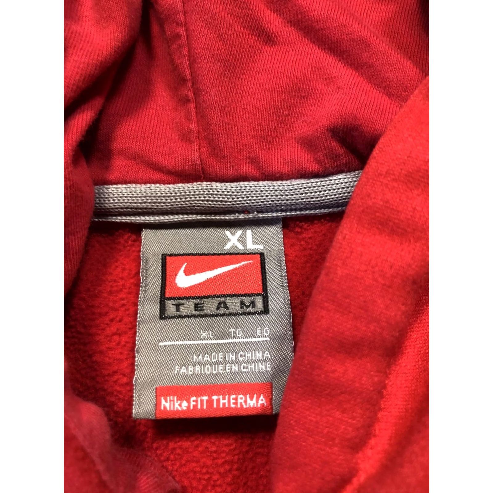 Nike VINTAGE Ohio State Hoodie Mens XL Red Nike Fit Therma Pullover Sweatshirt Buckeyes NCAA Size US XL / EU 56 / 4 - 7 Thumbnail