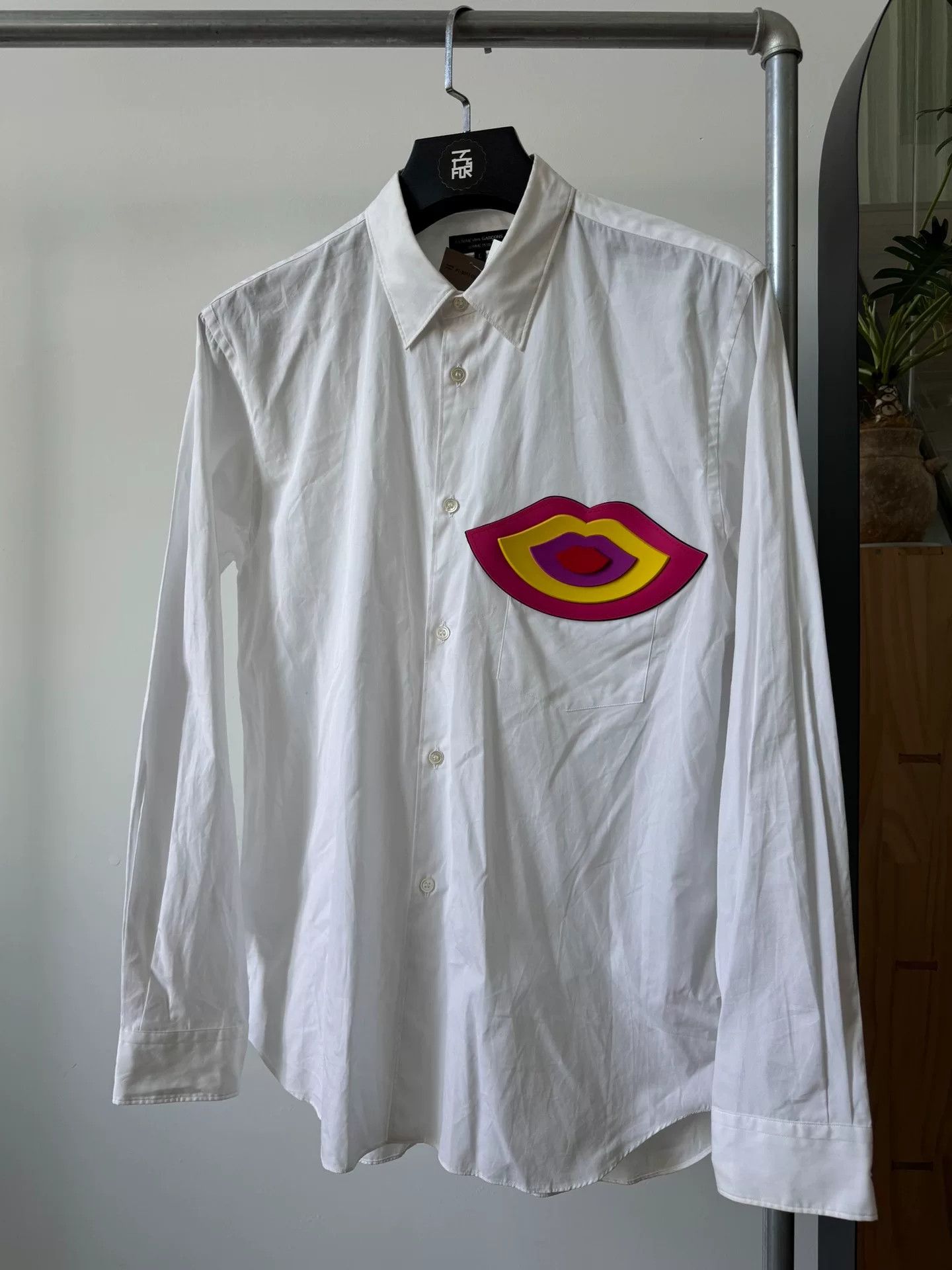 Comme des Garcons Comme des Garçons Homme Plus White Shirt Size L / US 10 / IT 46 - 1 Thumbnail