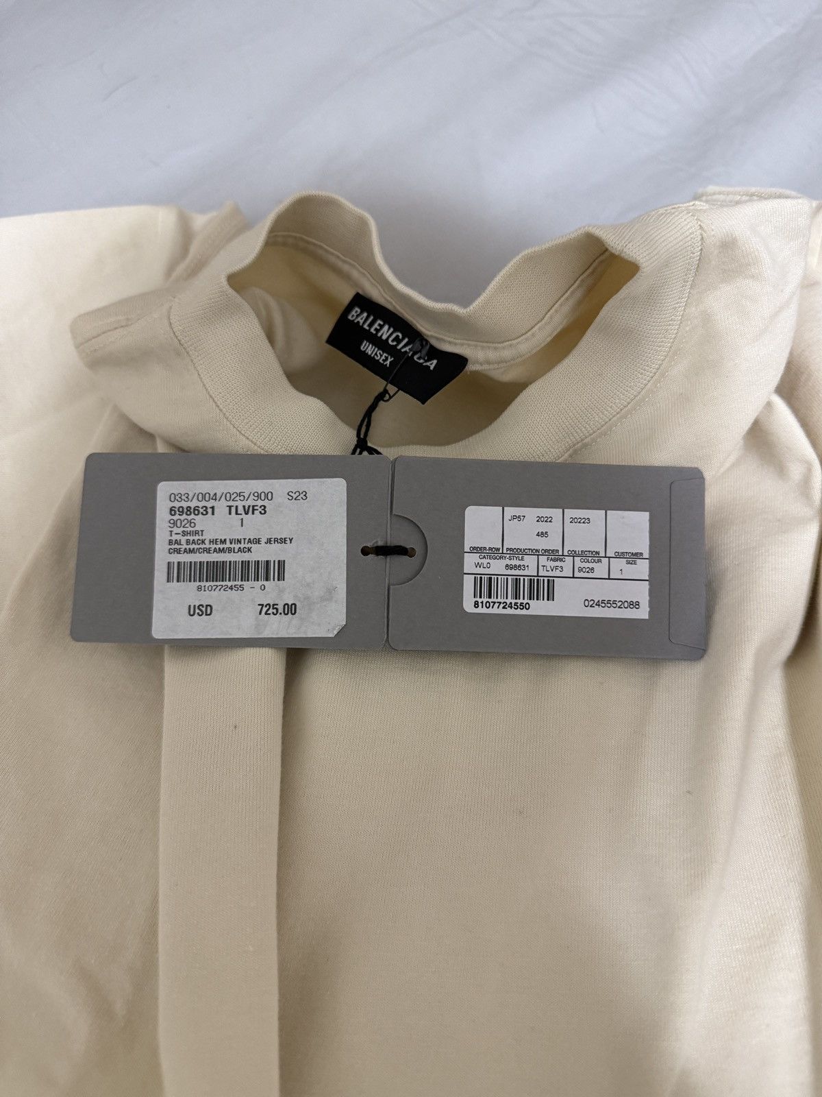 Balenciaga Balenciaga Long Sleeve Layered Shirt Size US S / EU 44-46 / 1 - 5 Thumbnail