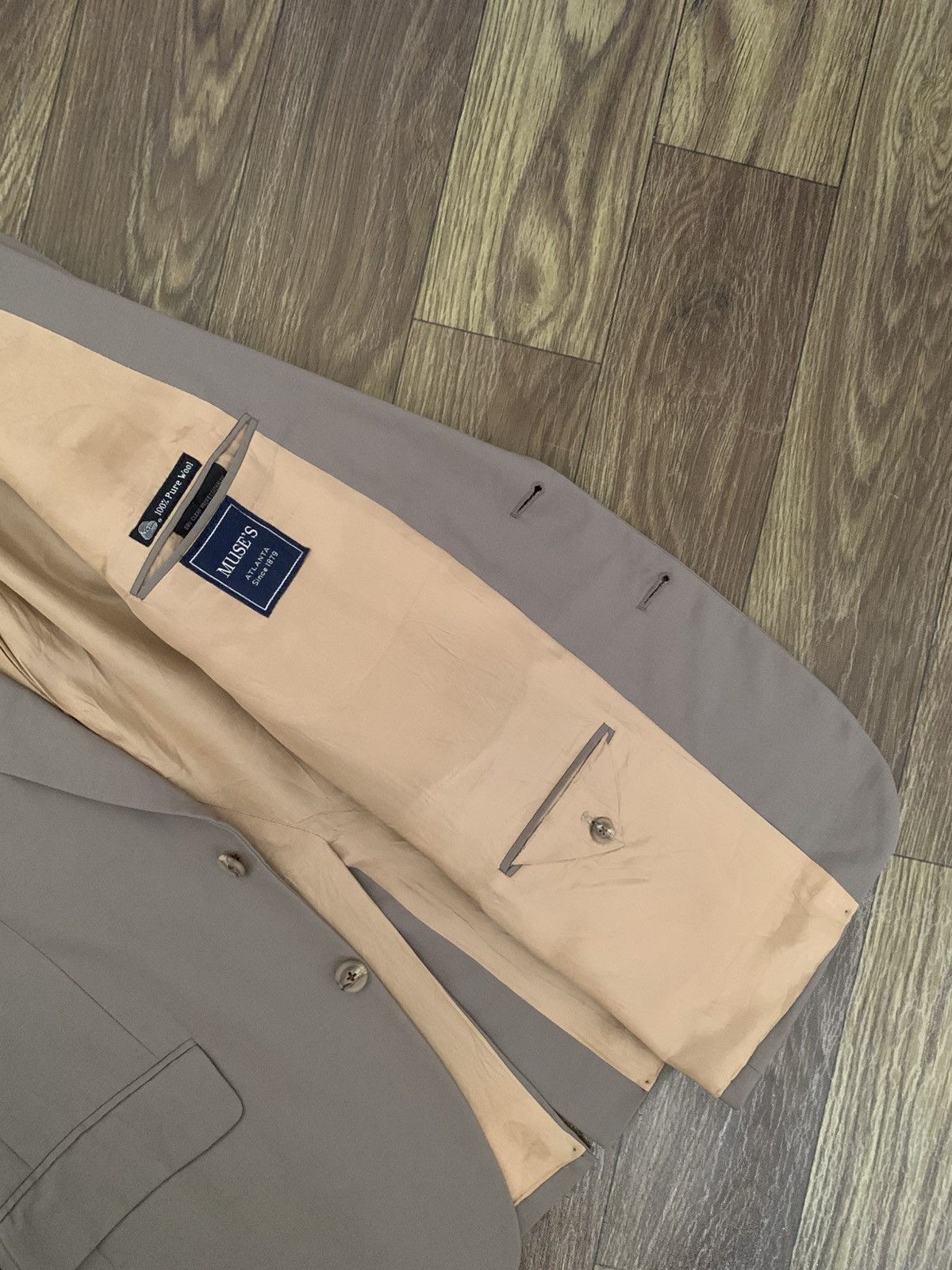 Burberry Mens Vintage Japan Blazer BURBERRYS Size 40R - 8 Thumbnail