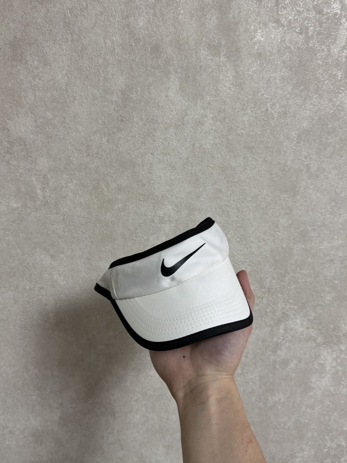 Nike × Vintage Vintage Nike swoosh Nylon faded Y2K cap hat SnapBack Size ONE SIZE - 2 Thumbnail