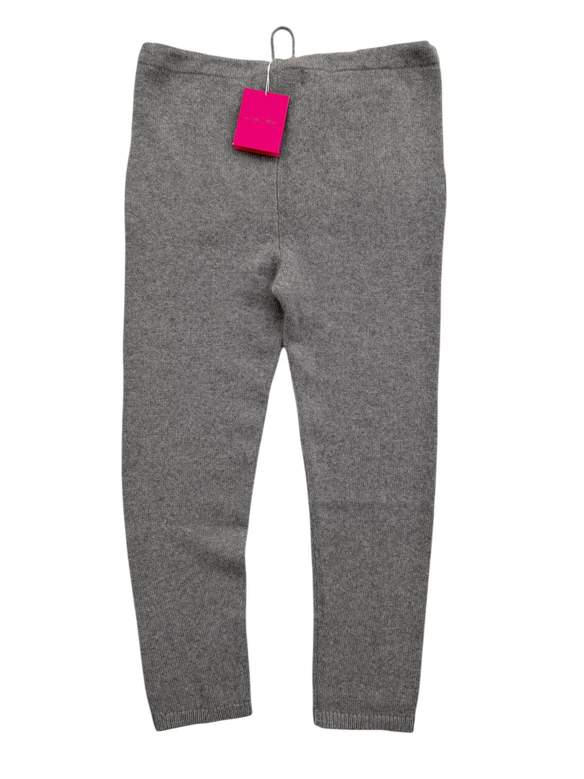 The Elder Statesman $1195 Cashmere Heavy Sweatpants (Light Grey) Size US 34 / EU 50 - 3 Thumbnail