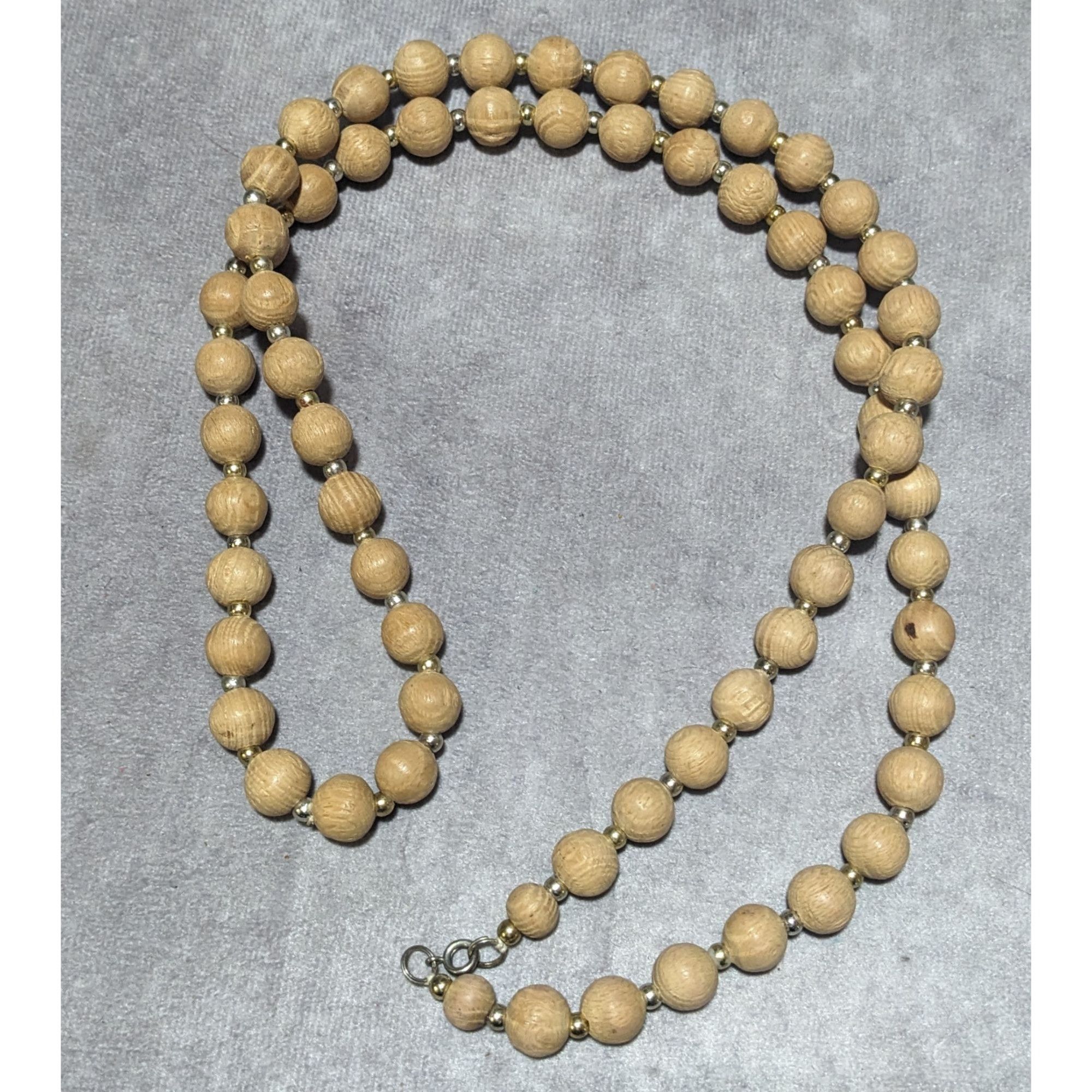 Other Casual Retro Tan Wooden Beaded Necklace Size ONE SIZE - 7 Thumbnail