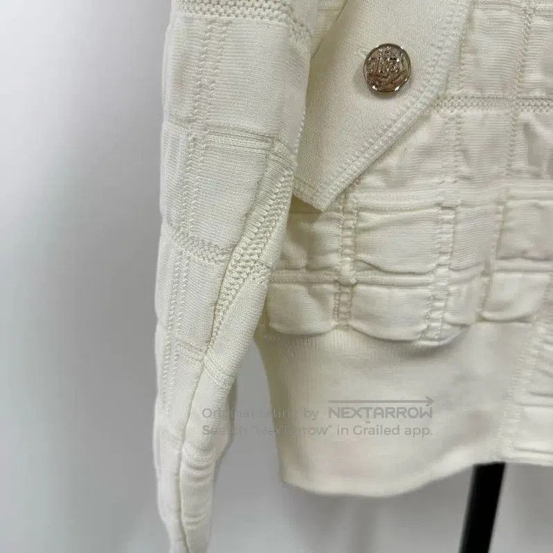 Chanel Chanel White Cotton Women's Jacket . Size L / US 10 / IT 46 - 5 Thumbnail
