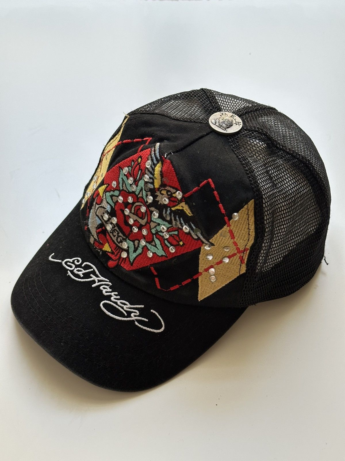 Ed Hardy Ed Hardy Christian Audigier Vintage Y2K Style Vintage Cap Size ONE SIZE - 3 Thumbnail