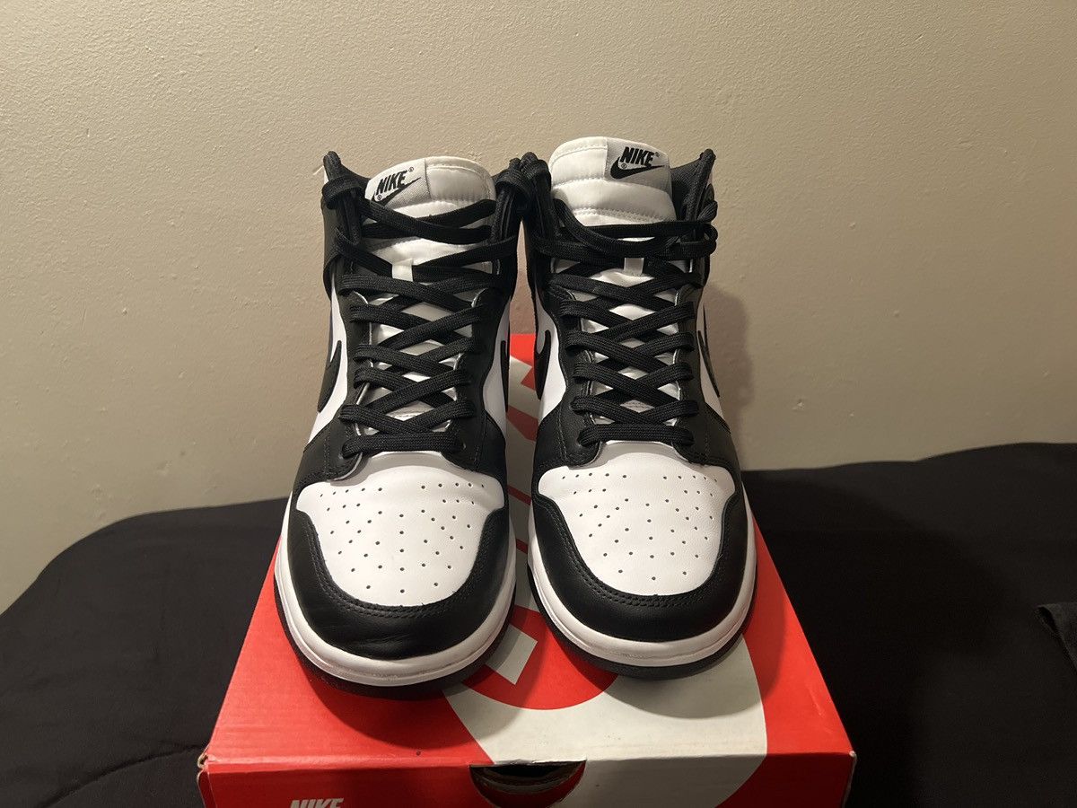 Nike Nike panda dunk hight top Size US 10 / EU 43 - 1 Thumbnail