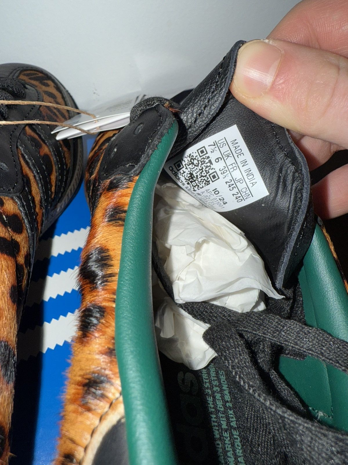 Adidas Adidas Samba OG Leopard US7,5 Size US 7.5 / IT 37.5 - 9 Thumbnail