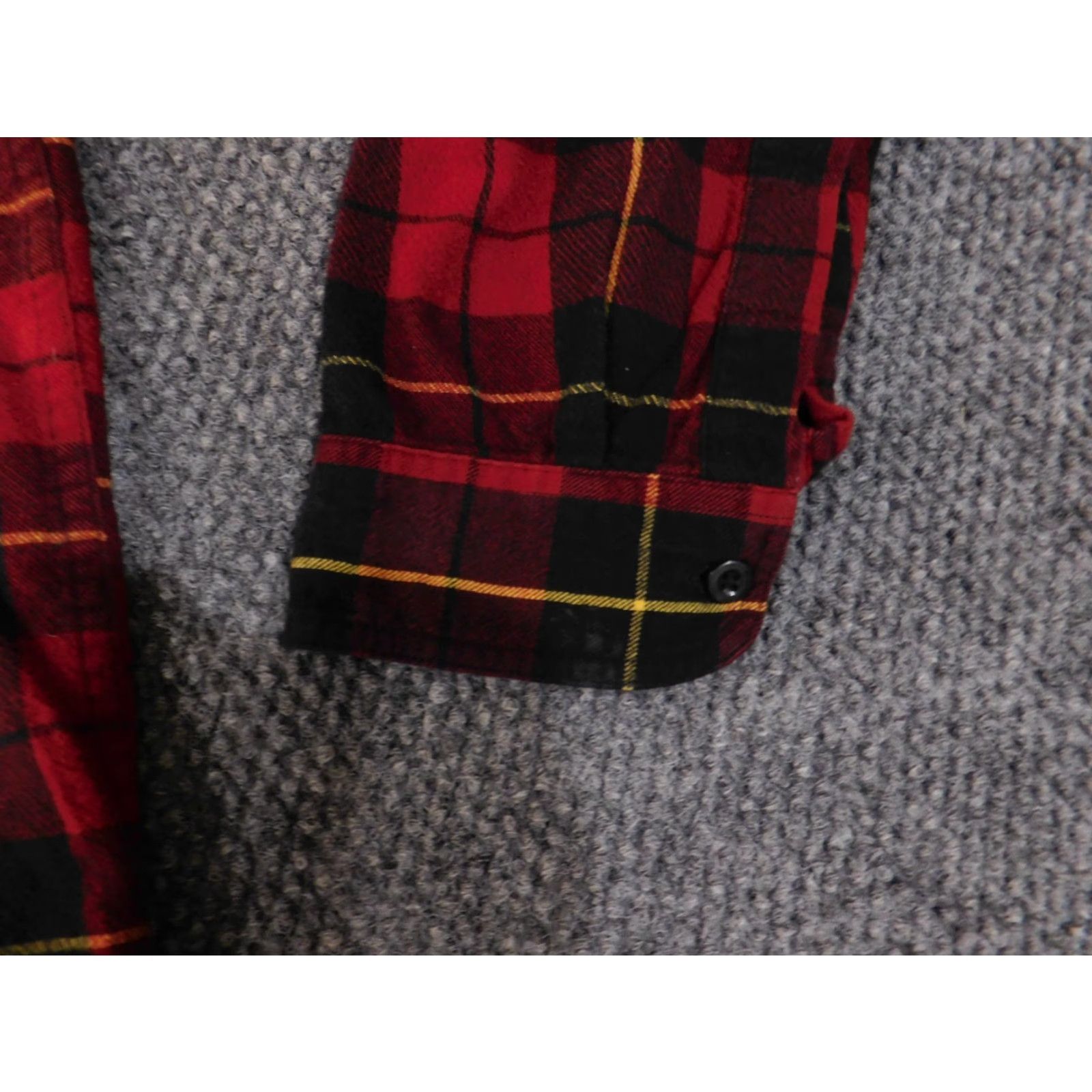 Vintage VINTAGE ll bean Flannel Shirt Large Mens Red Plaid Outdoors Retro Hiking Size US L / EU 52-54 / 3 - 3 Thumbnail