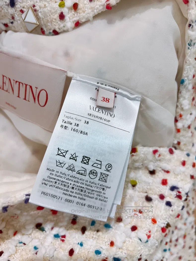 Valentino Valentino Colorful tweed dress Size S / US 4 / IT 40 - 9 Thumbnail