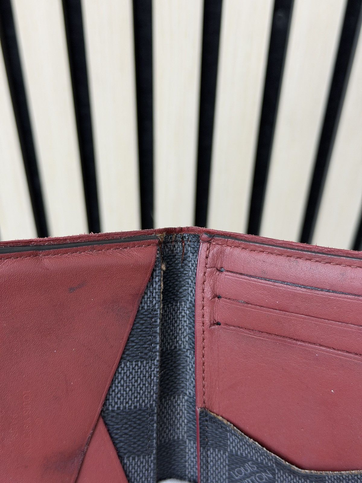 Louis Vuitton Louis Vuitton Bordeaux Damier Graphite Canvas Pocket Size ONE SIZE - 15 Thumbnail