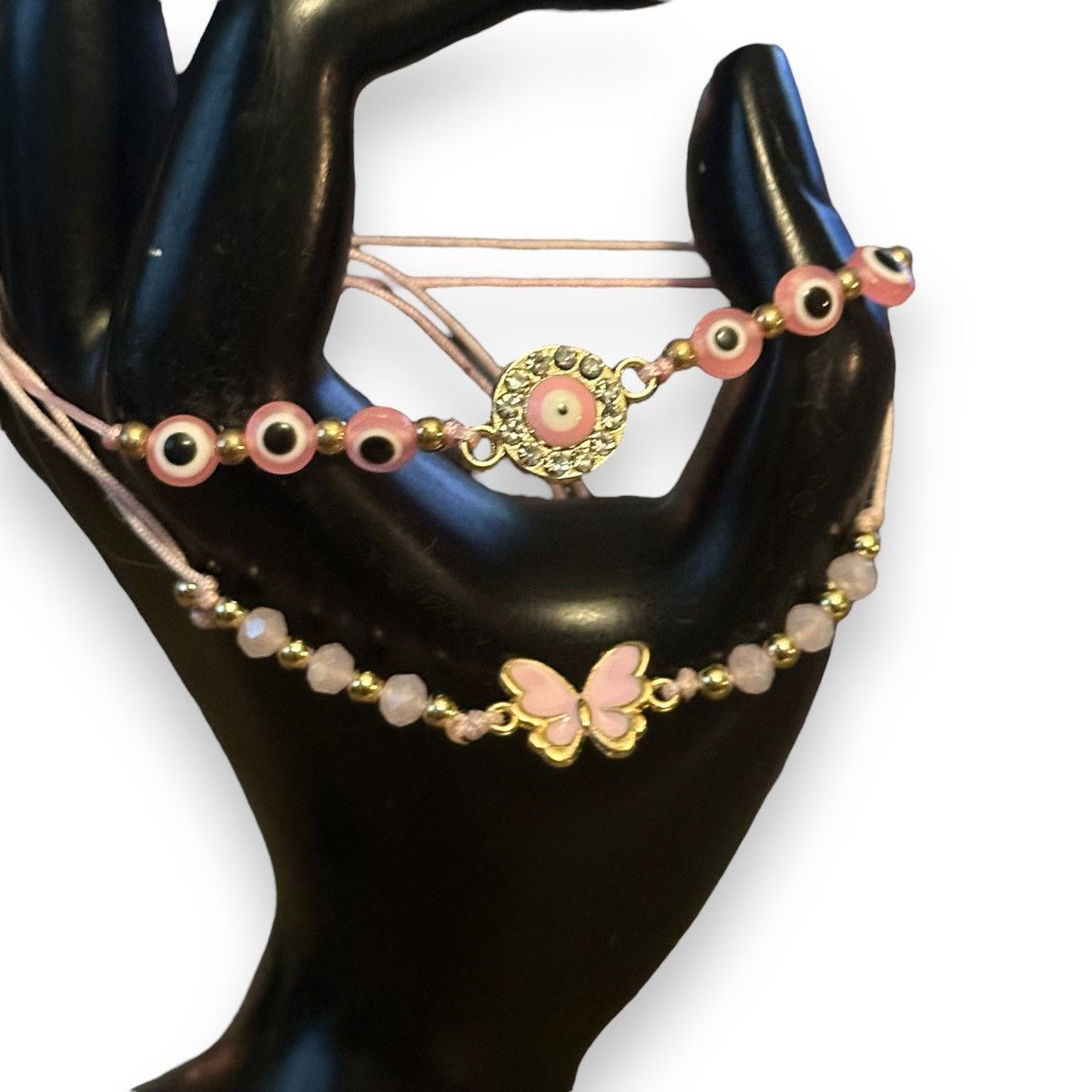 Other 2 pink friendship bolo bracelets Size ONE SIZE - 2 Thumbnail