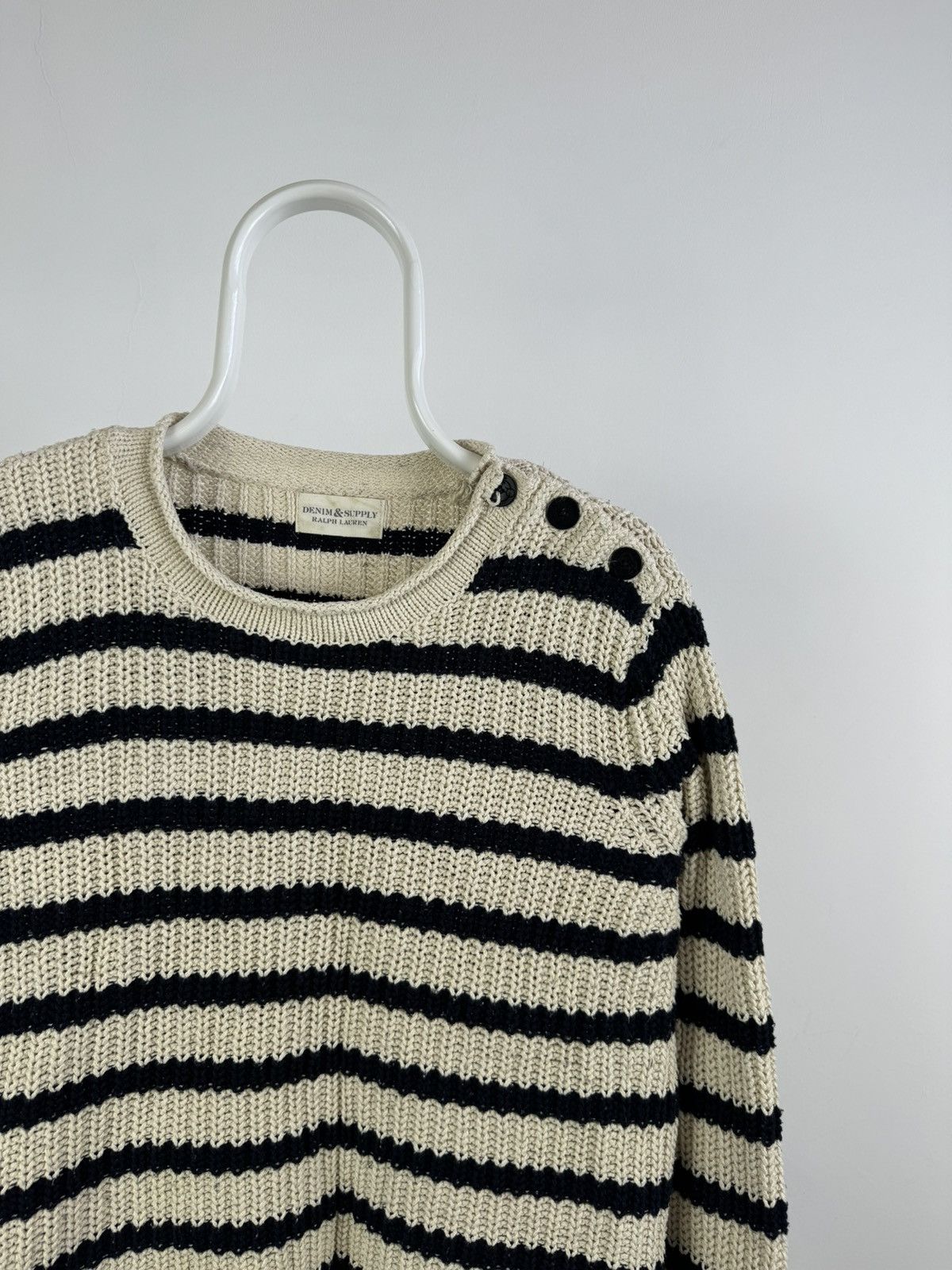 Denim & Supply Ralph Lauren Denim And Supply Polo Ralph Lauren Vintage Striped Sweater Size M / US 6-8 / IT 42-44 - 2 Thumbnail