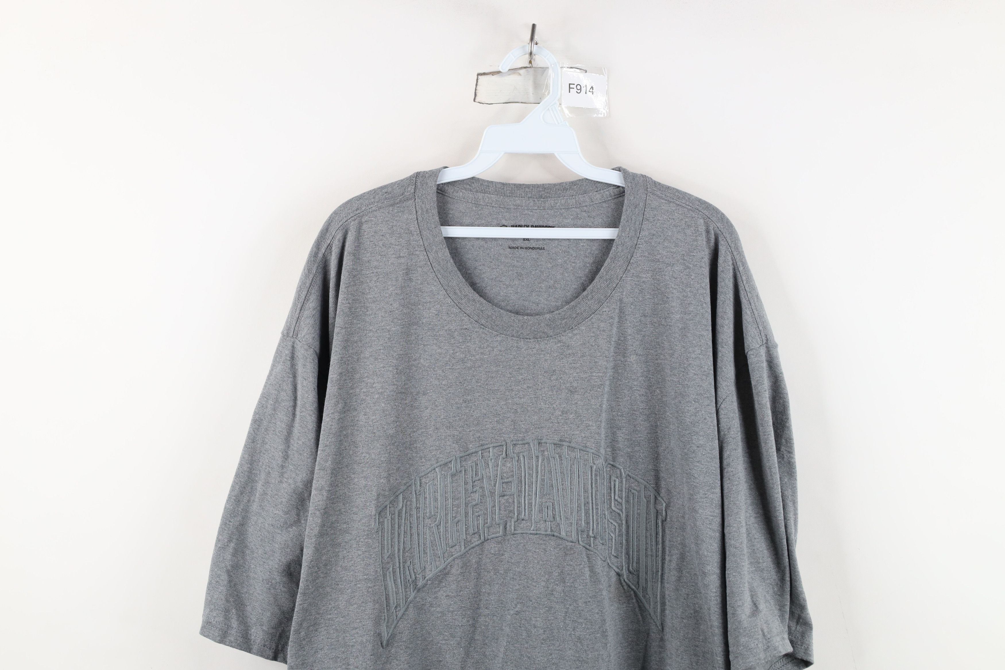 Harley Davidson Harley Davidson Block Letter Spell Out T-Shirt Heather Gray Size US XXL / EU 58 / 5 - 2 Thumbnail