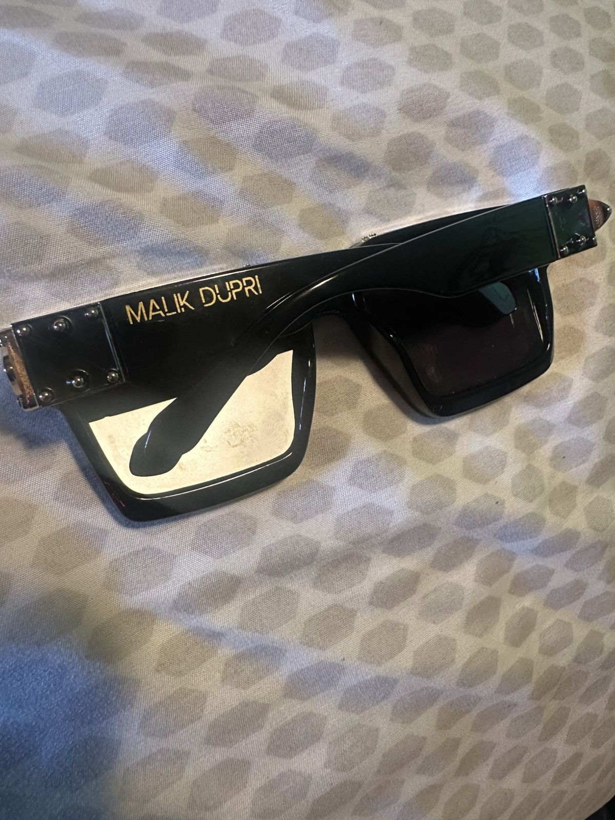 Vintage Malik Dupri Sunglasses Black Size ONE SIZE - 2 Thumbnail