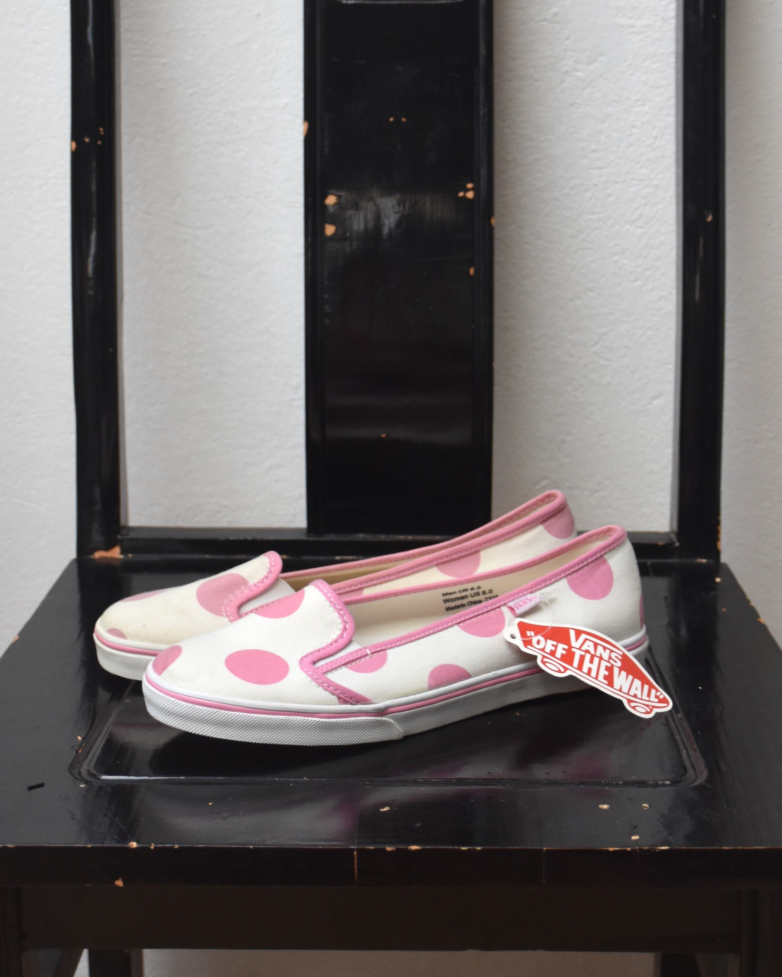 Vans × Vintage vintage summer 2006 Vans ballarinas Slip On shoes Classic Size US 8 / IT 38 - 1 Thumbnail