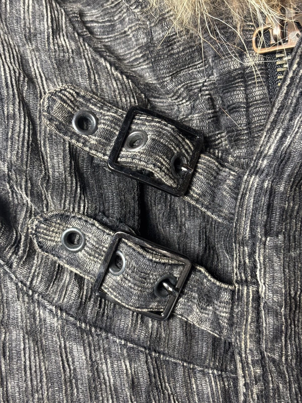 In The Attic 2000s In The Attic Corduroy Gimmick Faux Fur Jacket Size US L / EU 52-54 / 3 - 8 Thumbnail