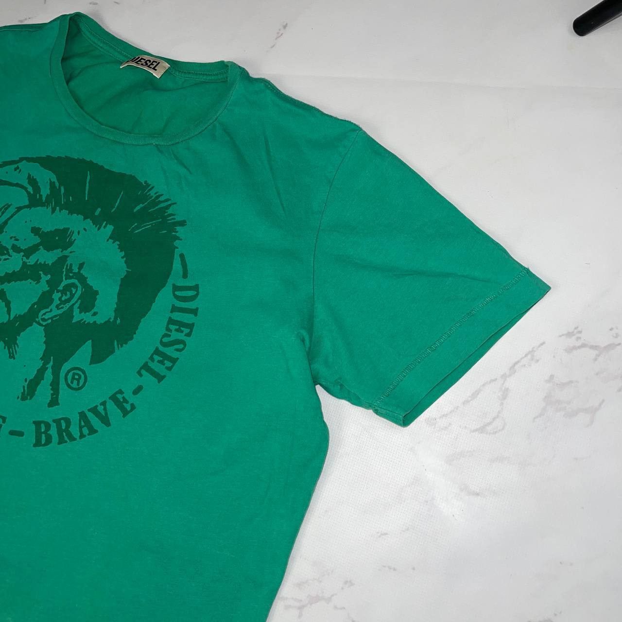 Diesel Diesel Vintage S only the brave military army green shirt Size US L / EU 52-54 / 3 - 7 Thumbnail